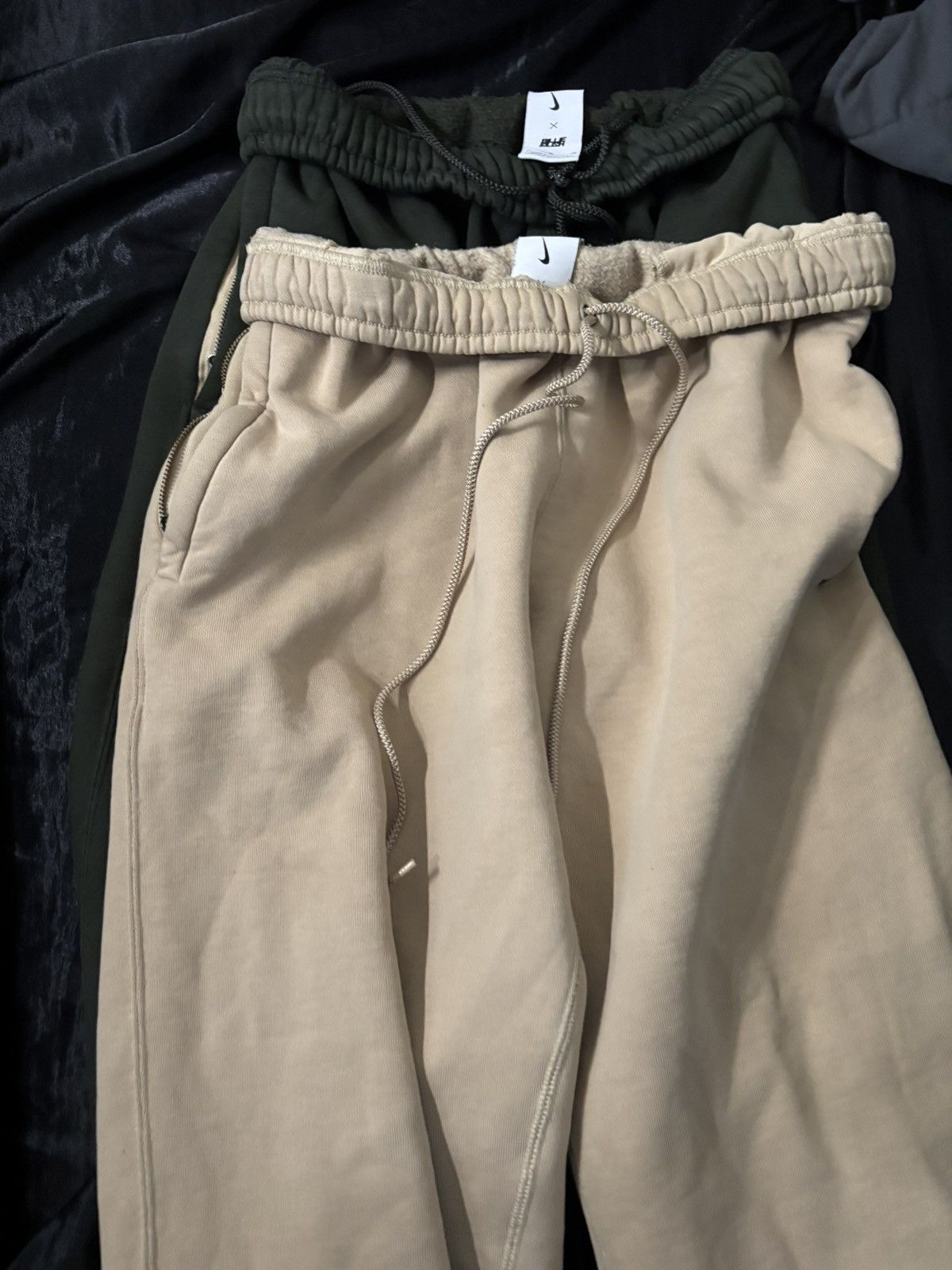 Billie Eilish × Nike × Vintage Nike x Billie Eilish Fleece Pant Sequoia & Mushroom Size US 32 / EU 48 - 4 Thumbnail