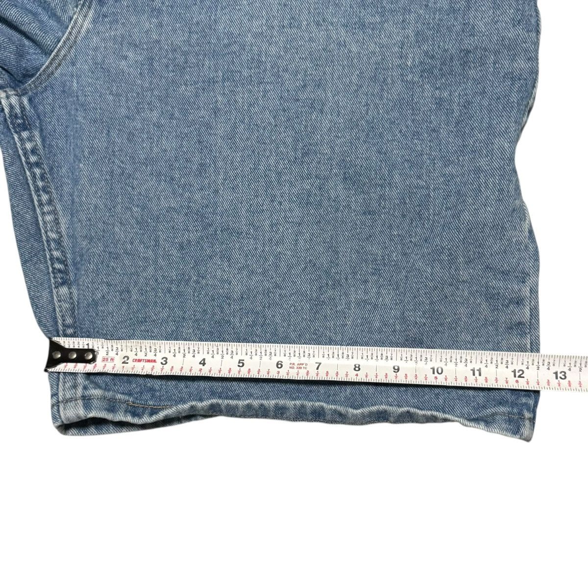 Wrangler Wrangler Relaxed Fit Light Wash Jean Shorts Mens 39) Size US 39 - 9 Thumbnail