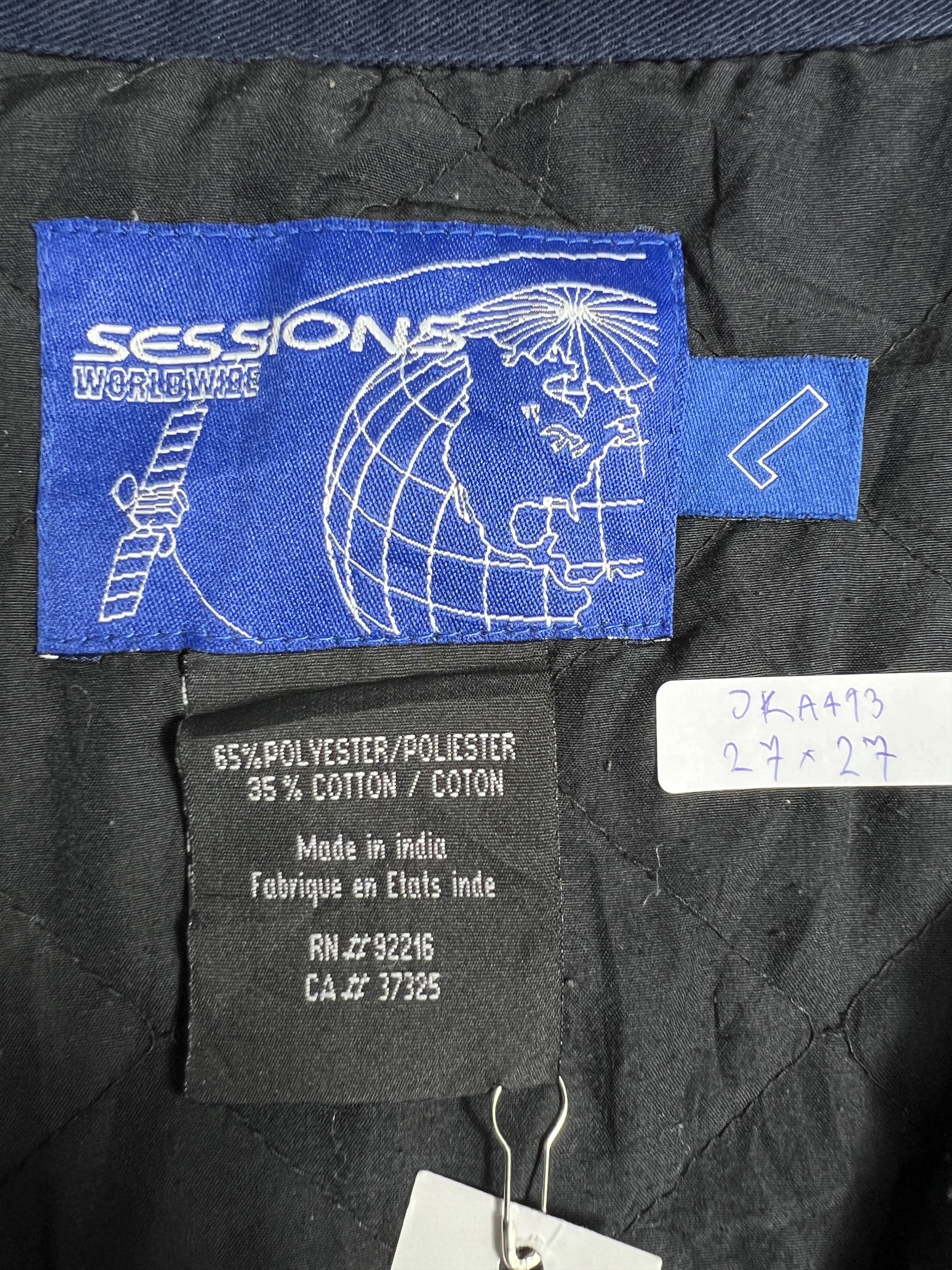 Sessions Vintage Sessions Brand Workwear Style Jacket (L) JKA413 Size US L / EU 52-54 / 3 - 3 Thumbnail