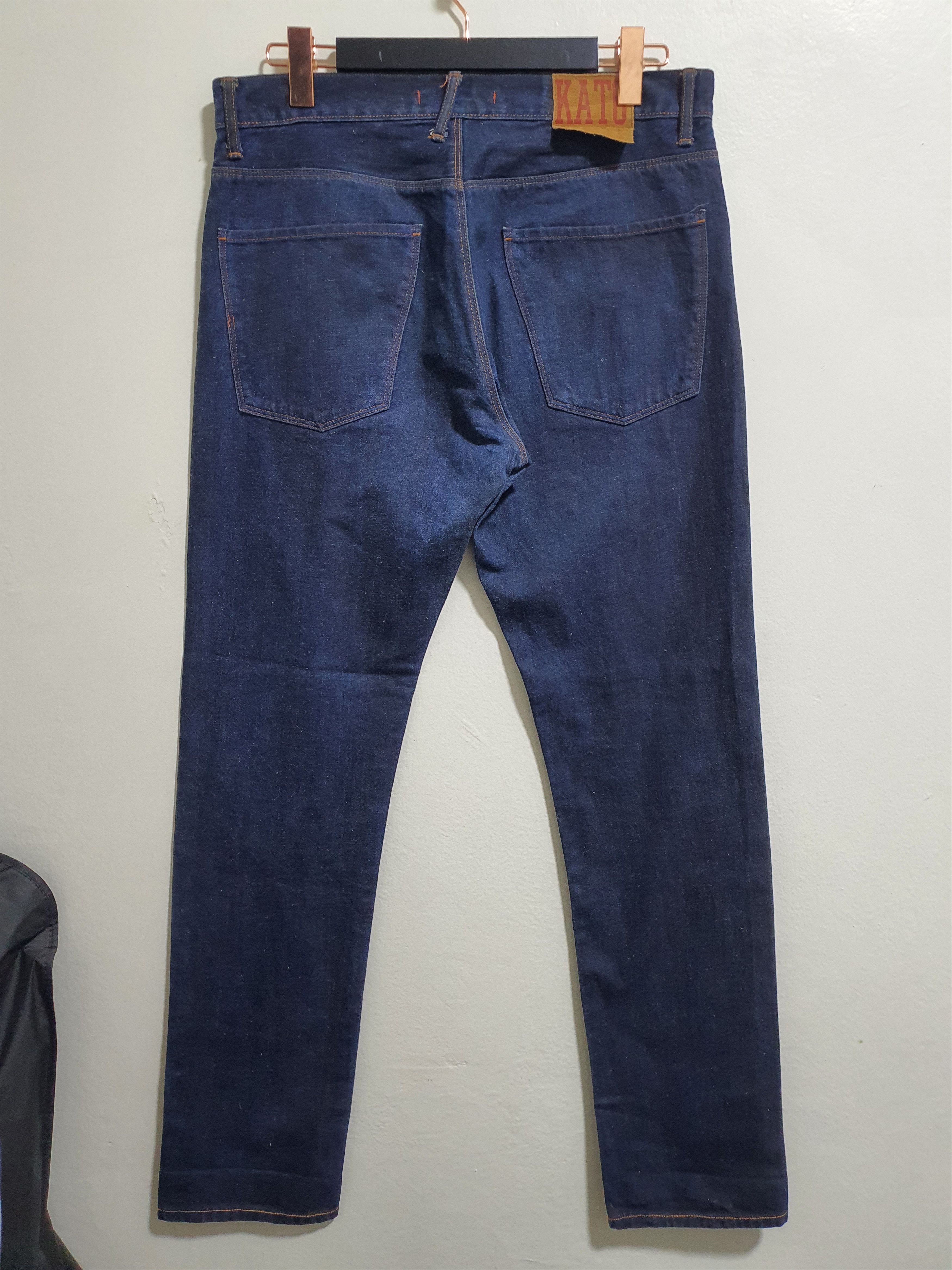 Hiroshi Kato × Japanese Brand HIROSHI KATO 34”/42” STAINED DIRT DESIGN SLIM FIT JEANS Size US 33 - 2 Thumbnail