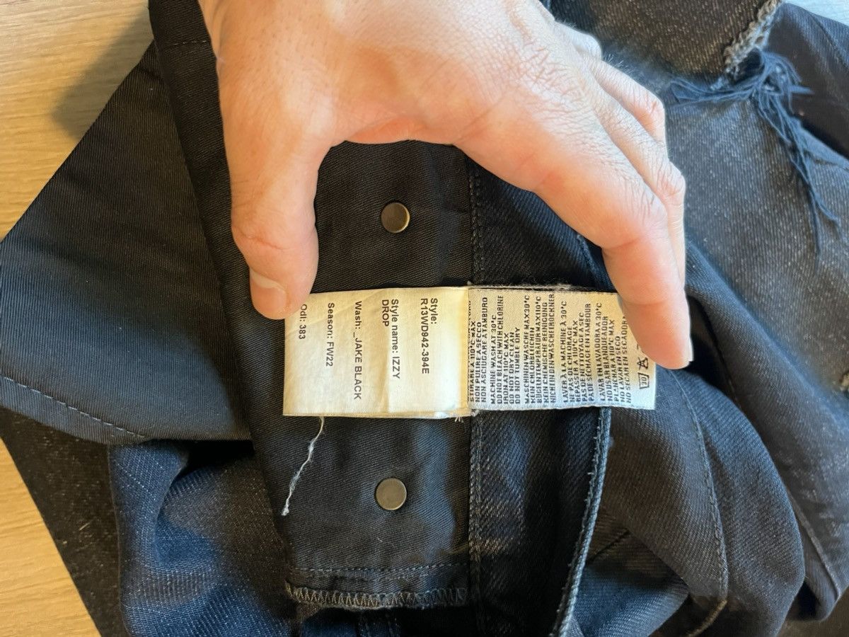 R13 R13 FW22 Izzy Drop denim (altered) Size US 36 / EU 52 - 11 Thumbnail