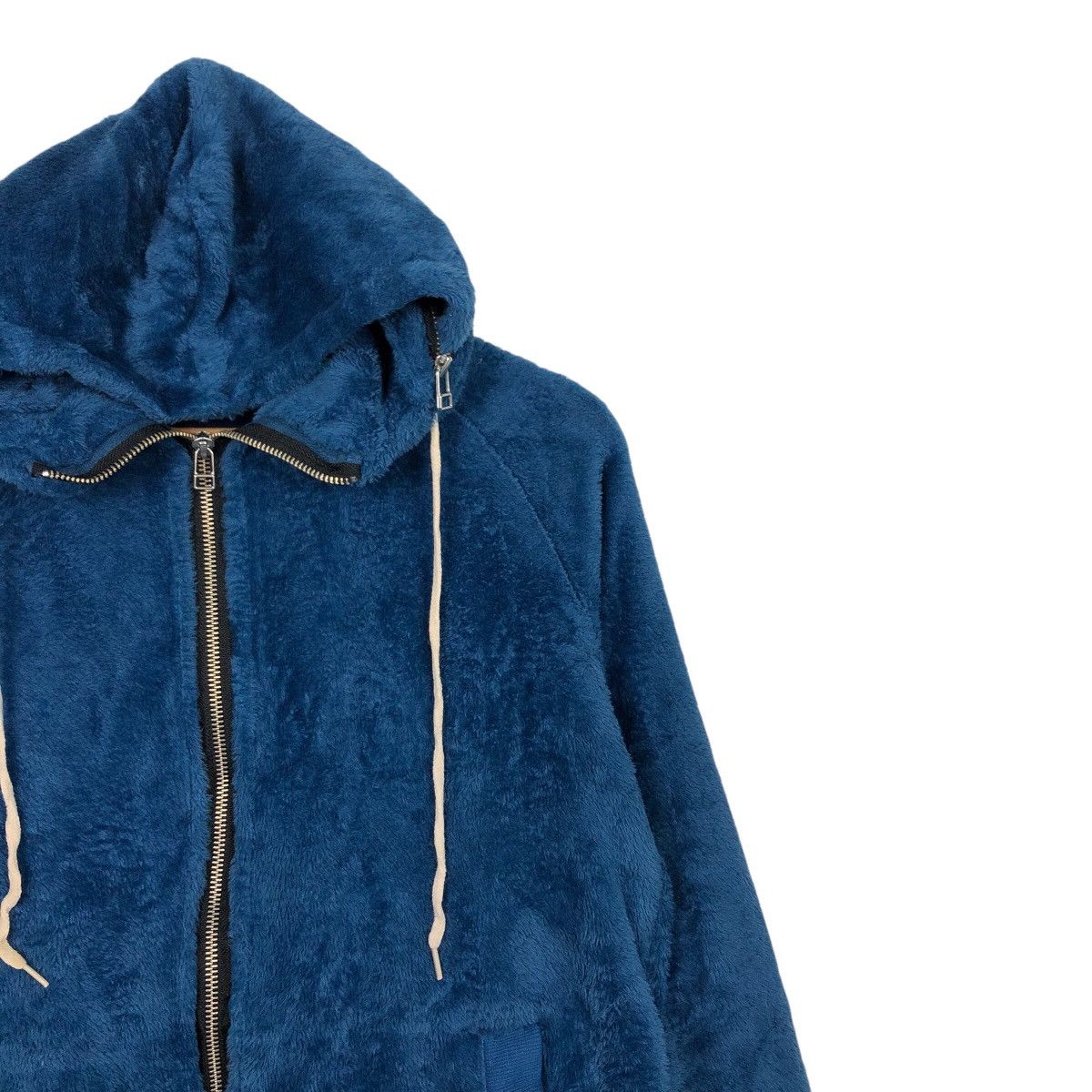 Beams Plus 📌Rich Blue Vintage Zipper Fleece Jacket Beams Heart Size US M / EU 48-50 / 2 - 7 Thumbnail
