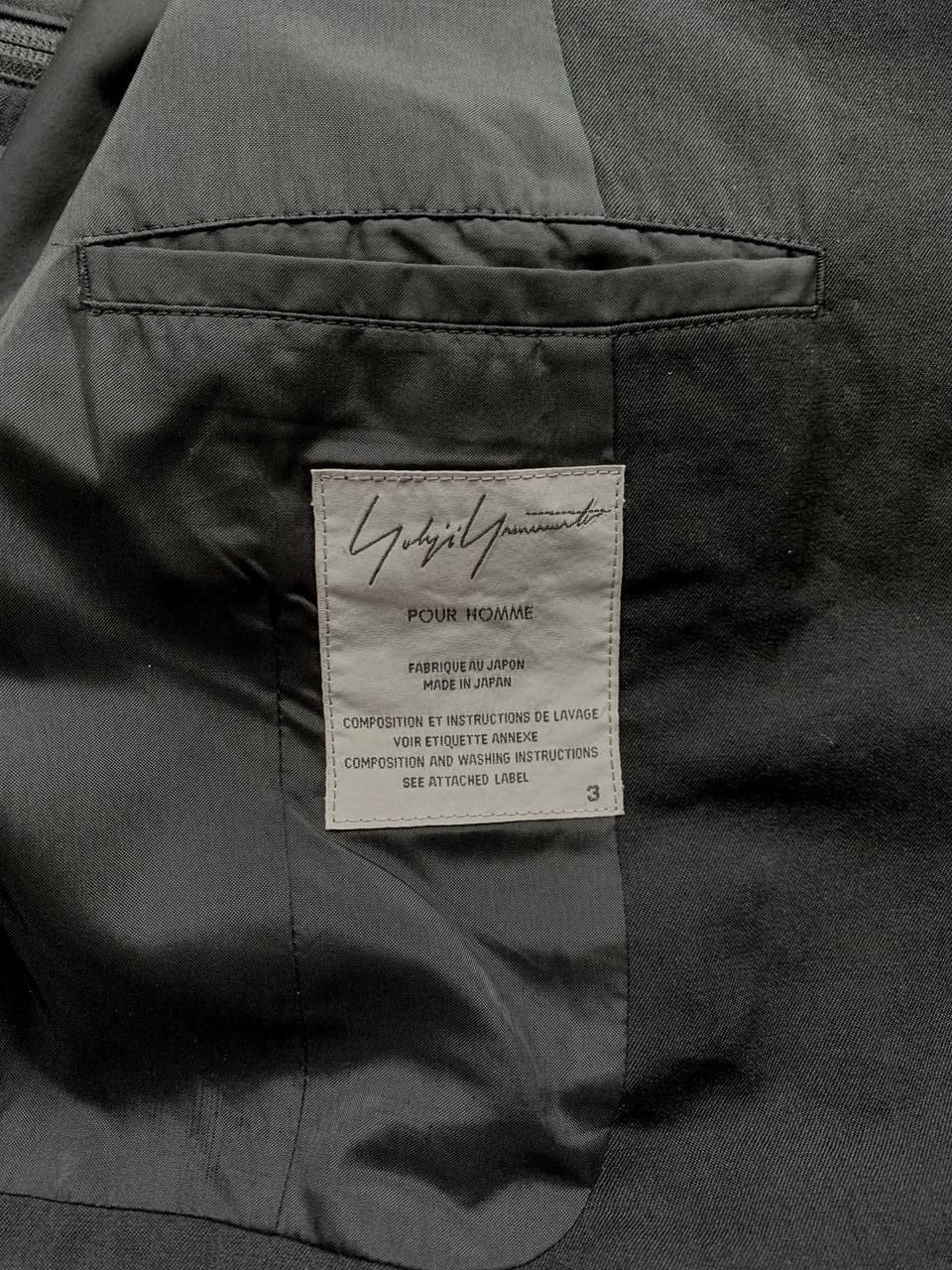 Yohji Yamamoto FREE TAX! Bondage Zipper Blazer Jacket Size 48R - 12 Thumbnail