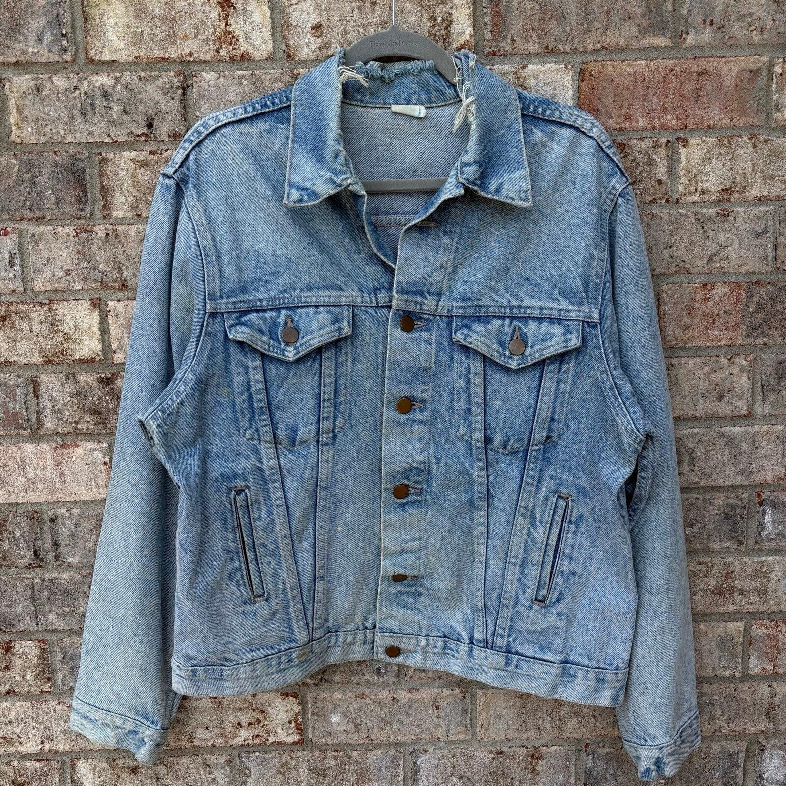 Levi's Vintage 80s denim jacket Size US L / EU 52-54 / 3 - 1 Thumbnail