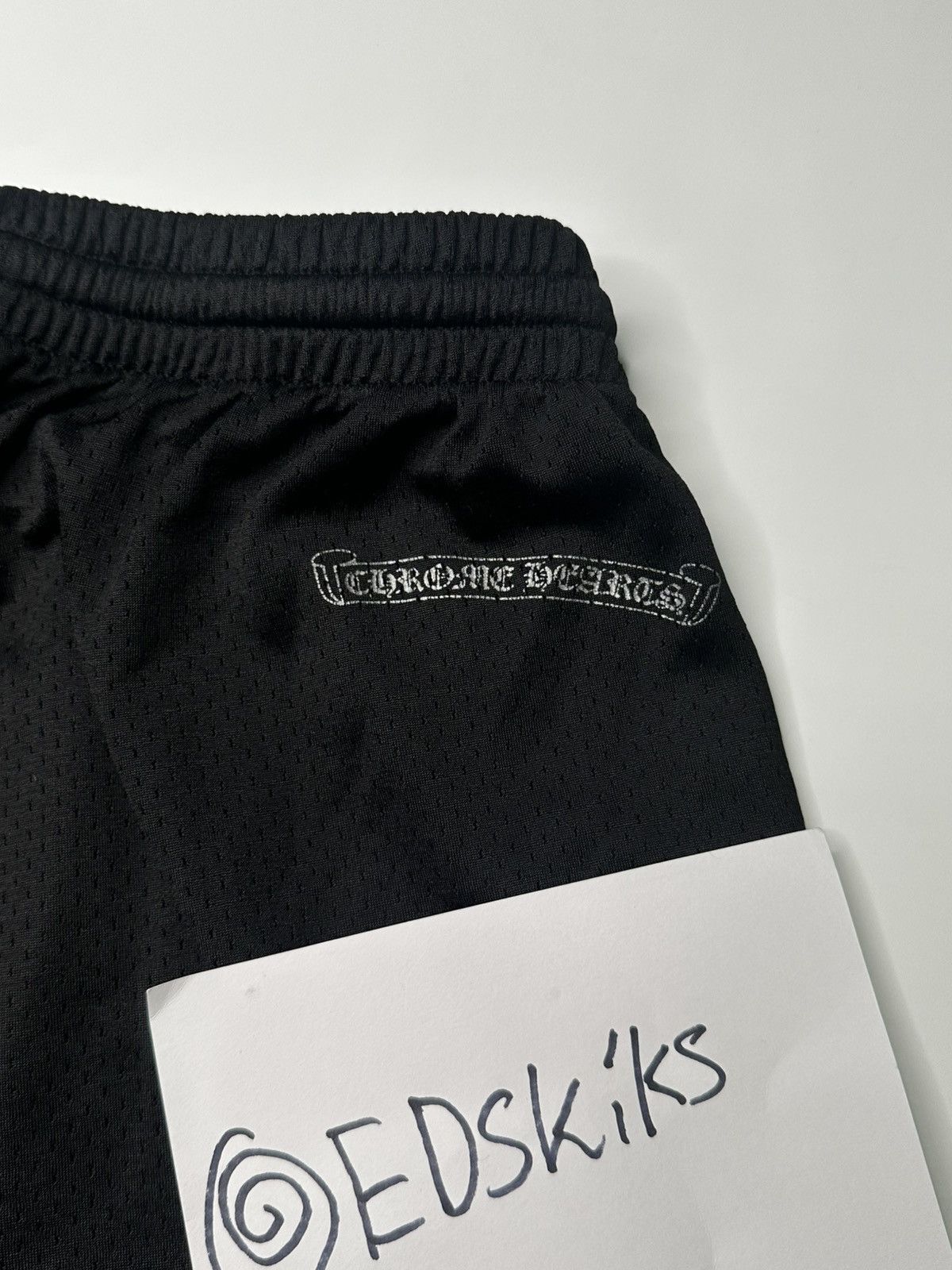 Chrome Hearts Chrome Hearts Mesh Varsity Shorts (Black) XL Size US 30 / EU 46 - 8 Thumbnail