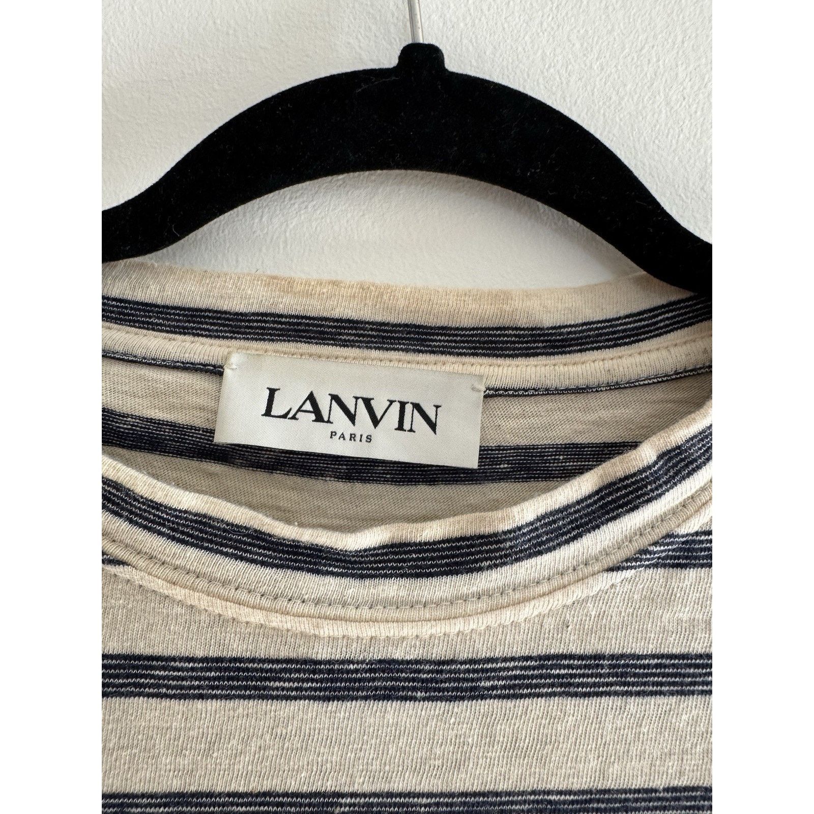 Lanvin Copied - Lanvin Men's Logo T-Shirt Size US M / EU 48-50 / 2 - 3 Thumbnail