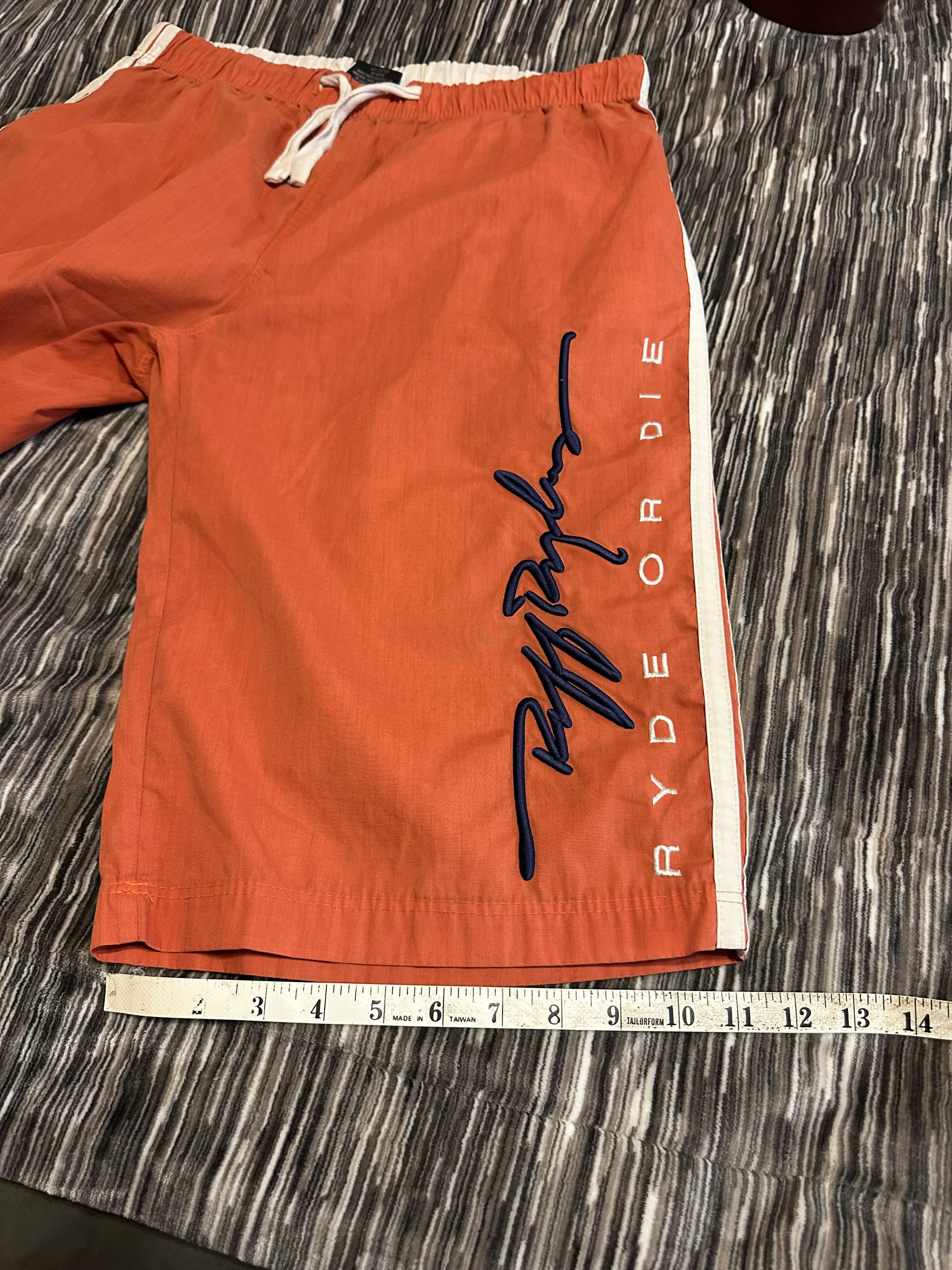 Ruff Ryders Vintage ruff ryders ryde or die baggy shorts orange Size US 32 / EU 48 - 7 Thumbnail