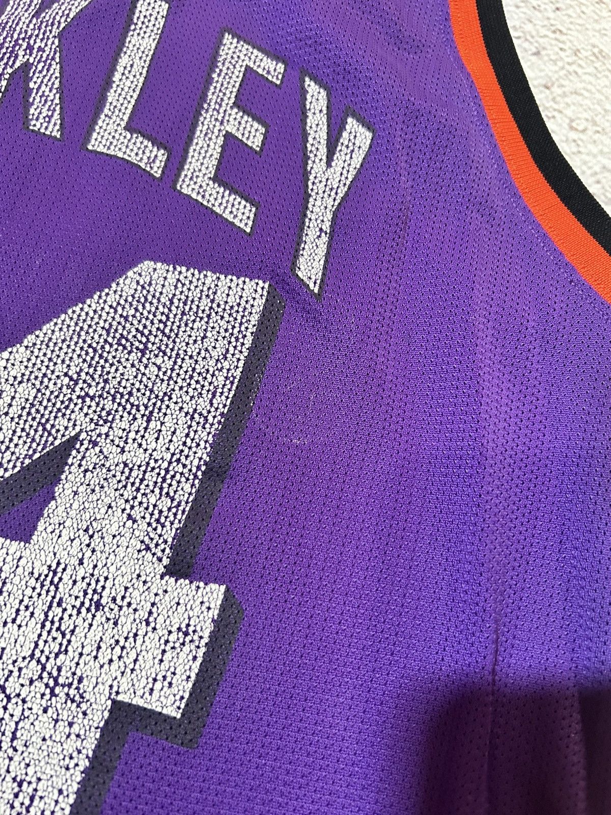 Champion Champion Charles Barkley Phoenix Suns Away NBA Vintage Size US M / EU 48-50 / 2 - 10 Thumbnail