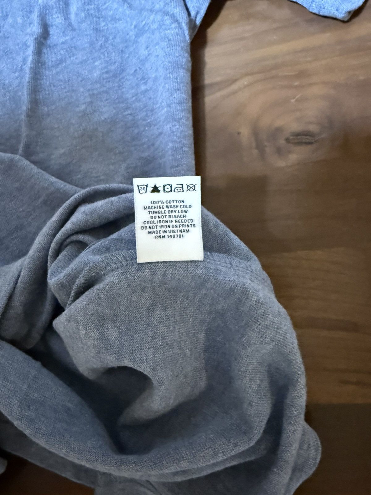 Aime Leon Dore Aime Leon Dore ALD Blue Melange Uniform Tee Logo Size XL Size US XL / EU 56 / 4 - 4 Thumbnail