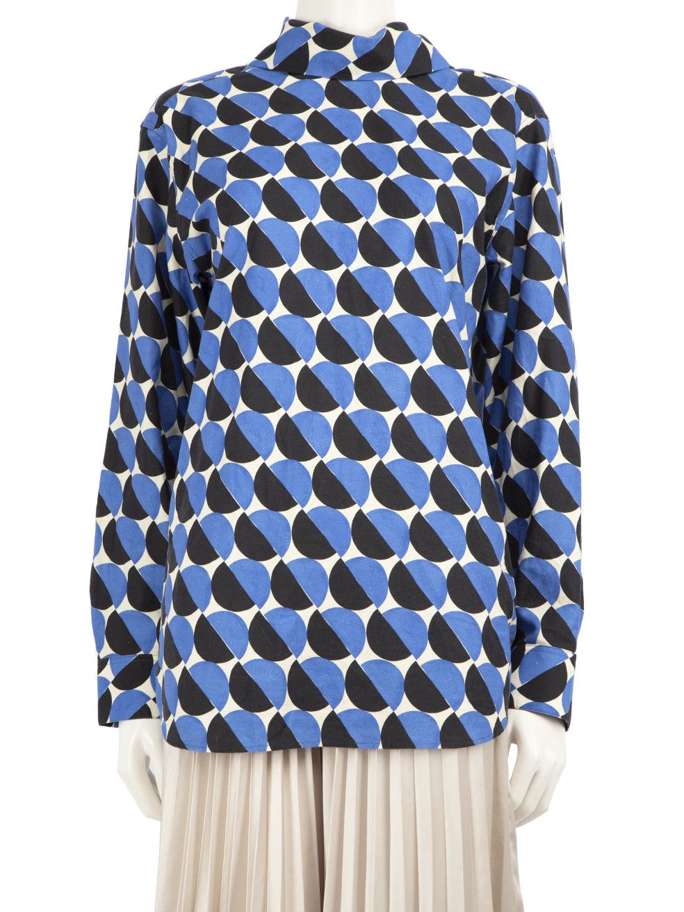 Dries Van Noten Abstract Pattern Shirt Size XS / US 0-2 / IT 36-38 - 1 Thumbnail