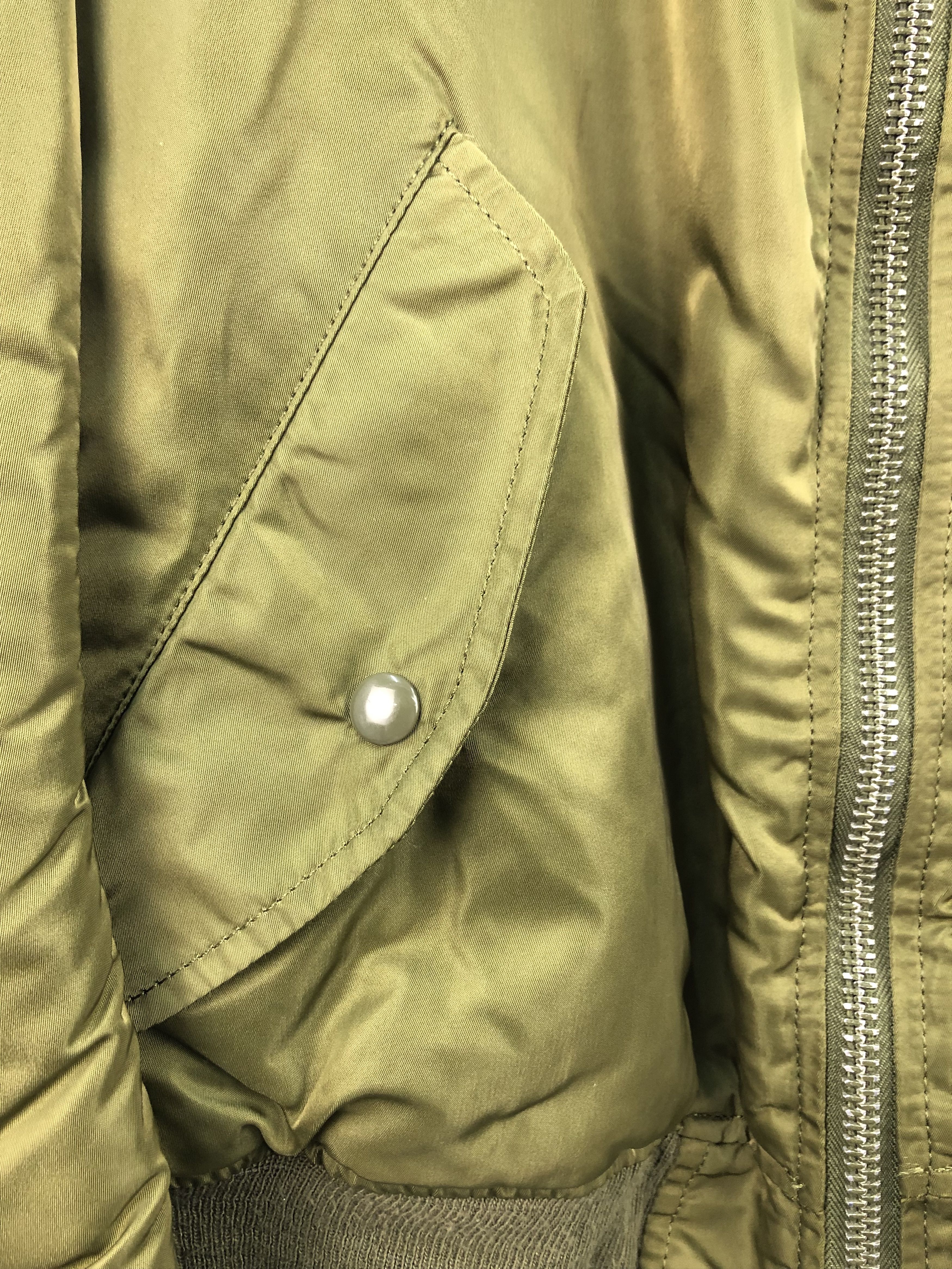 Alpha Industries Vintage 90s Alpha Industries Military Bombers Jacket J0073 Size US L / EU 52-54 / 3 - 7 Thumbnail