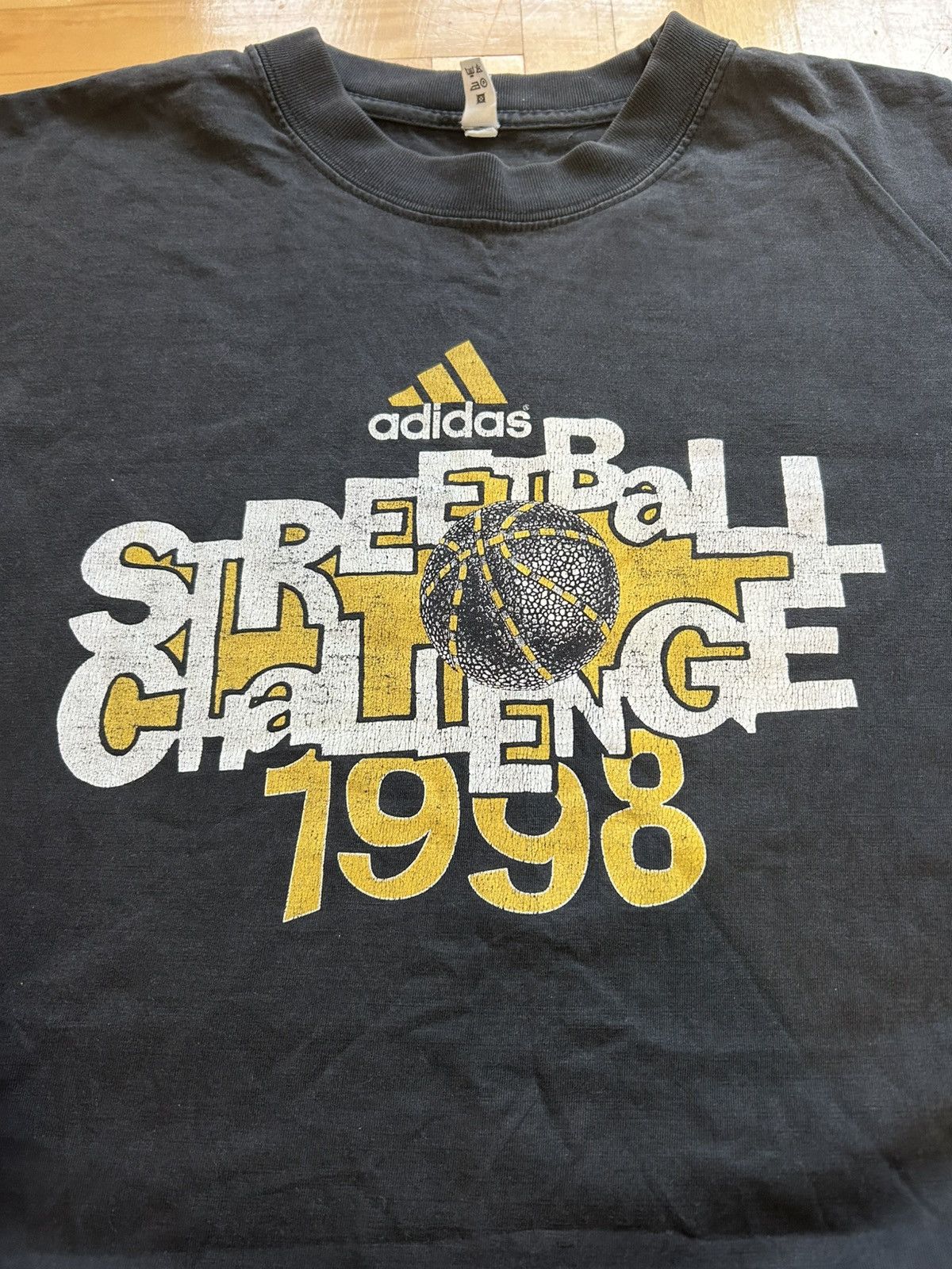 Adidas Vintage Adidas Streetball Challenge 1998 Faded Tee XXL Size US XXL / EU 58 / 5 - 3 Thumbnail