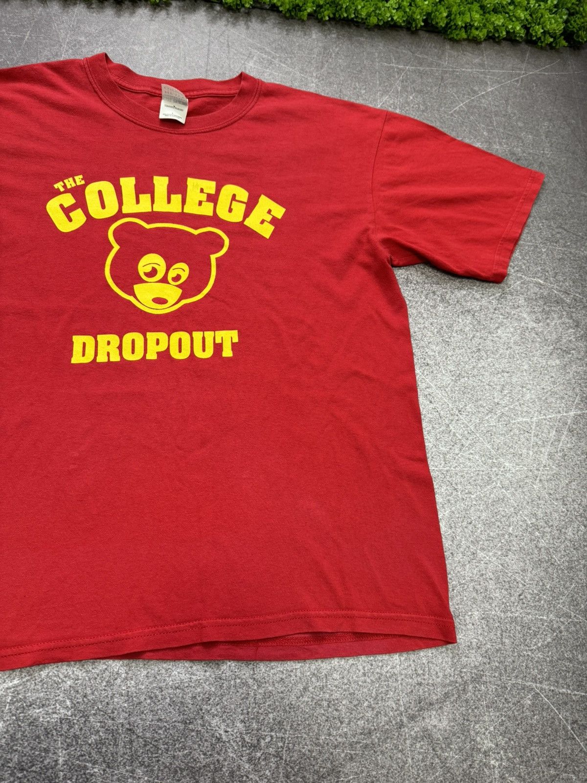 Band Tees × Rap Tees × Vintage The College Dropout 2004 Promo Shirt Kanye West Yeezus Size US L / EU 52-54 / 3 - 7 Thumbnail