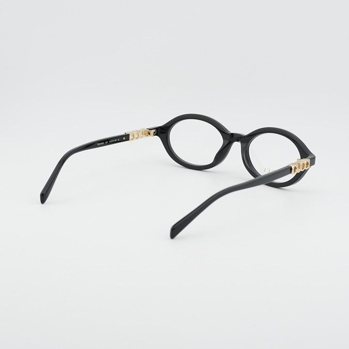 Gucci Gucci GG2153O 001 Eyeglasses Black 51mm Oval Frame Size ONE SIZE - 6 Thumbnail