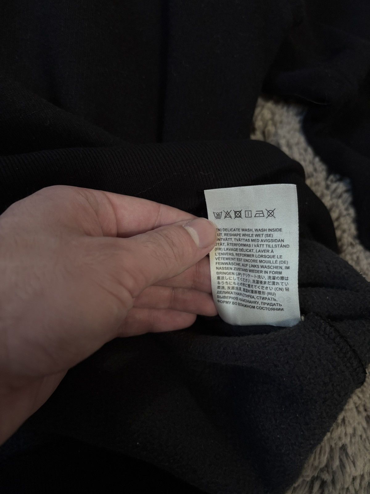 Acne Studios Acne Studios Logo Ribbed Oversized Sweatshirt Size US S / EU 44-46 / 1 - 6 Thumbnail
