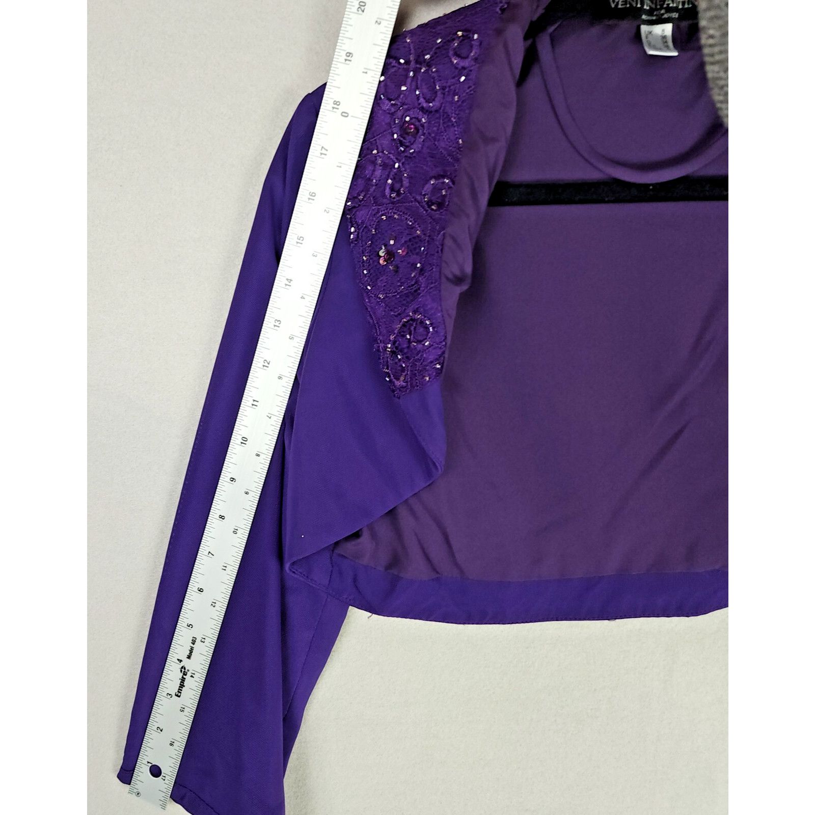 Other Veni Infantino for Ronalo Joyce Evening Dress w/Jacket Sz 6 Size M / US 6-8 / IT 42-44 - 10 Thumbnail