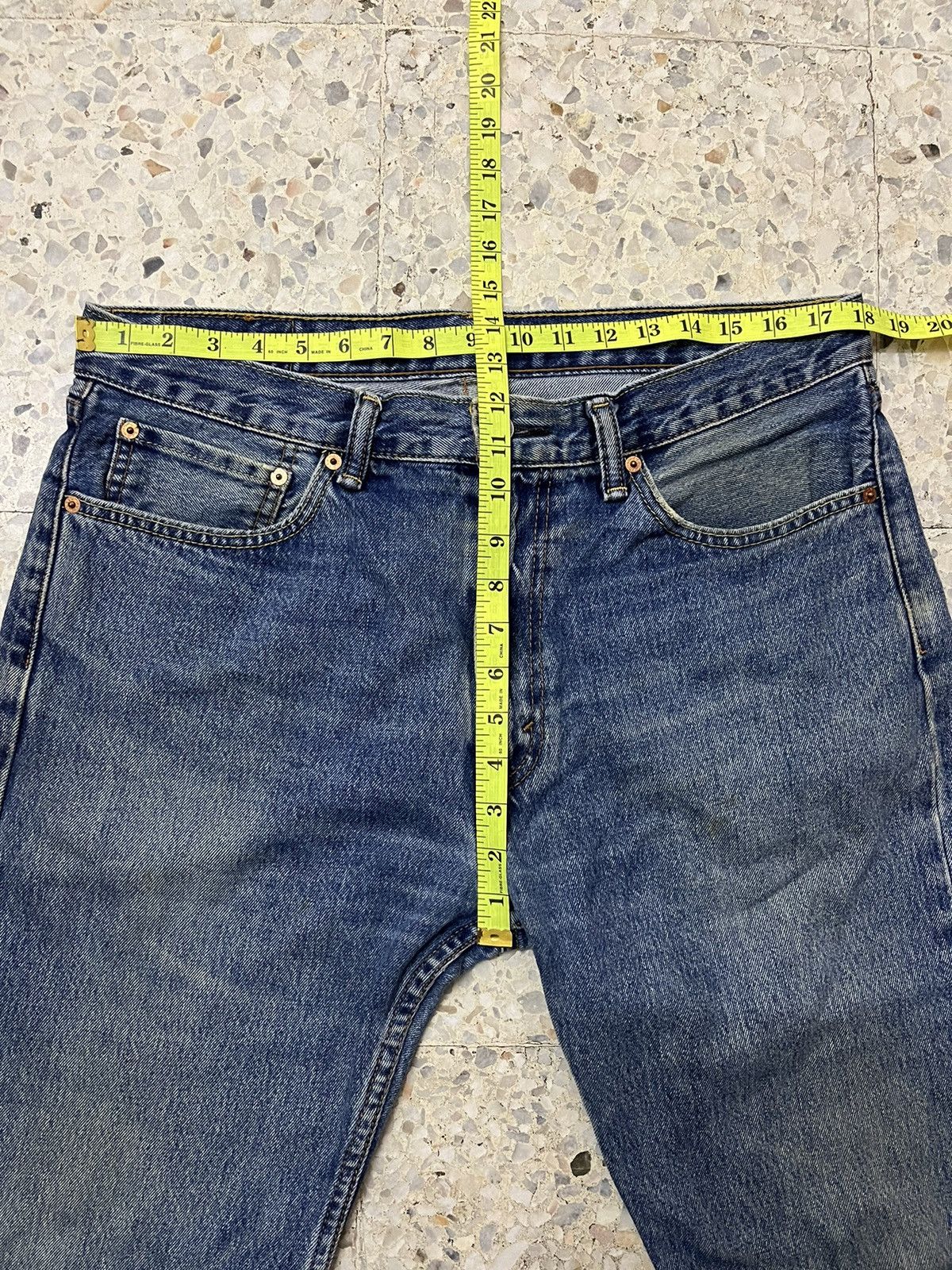 Levi's vintage levis 505 distressed denim Size US 36 / EU 52 - 10 Thumbnail