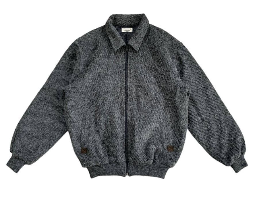 Japanese Brand Arnold Palmer Hairy Wool Jacket Size US L / EU 52-54 / 3 - 1 Thumbnail