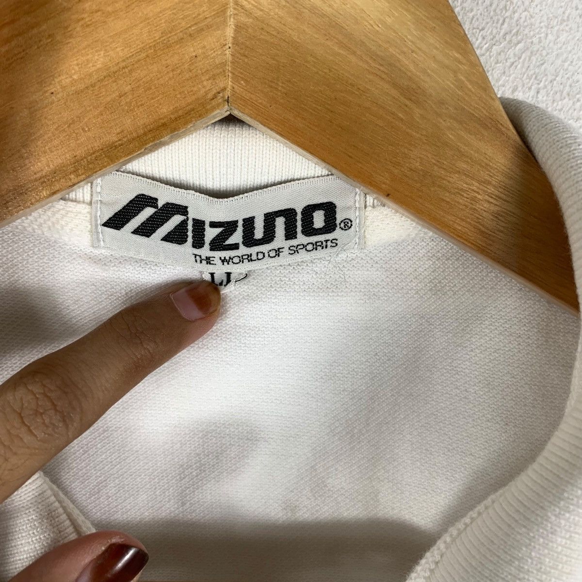 Mizuno Vintage MIZUNO SERVICE CREW Racing Team Polo Tee Shirt Top Size US L / EU 52-54 / 3 - 9 Thumbnail