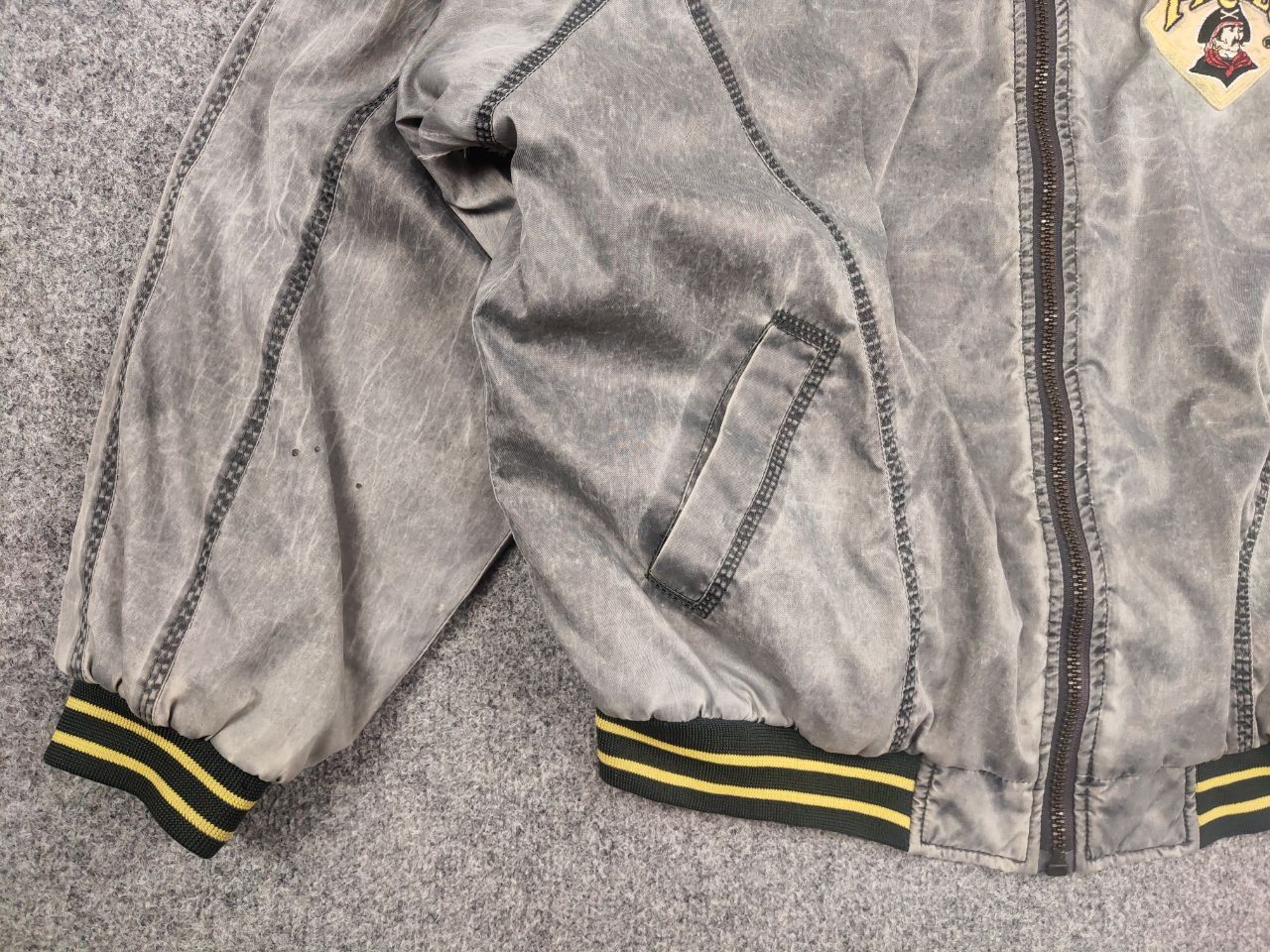 MLB Vintage 90's Pittsburgh Pirates Embroidered bomber Jacket Size US L / EU 52-54 / 3 - 9 Thumbnail