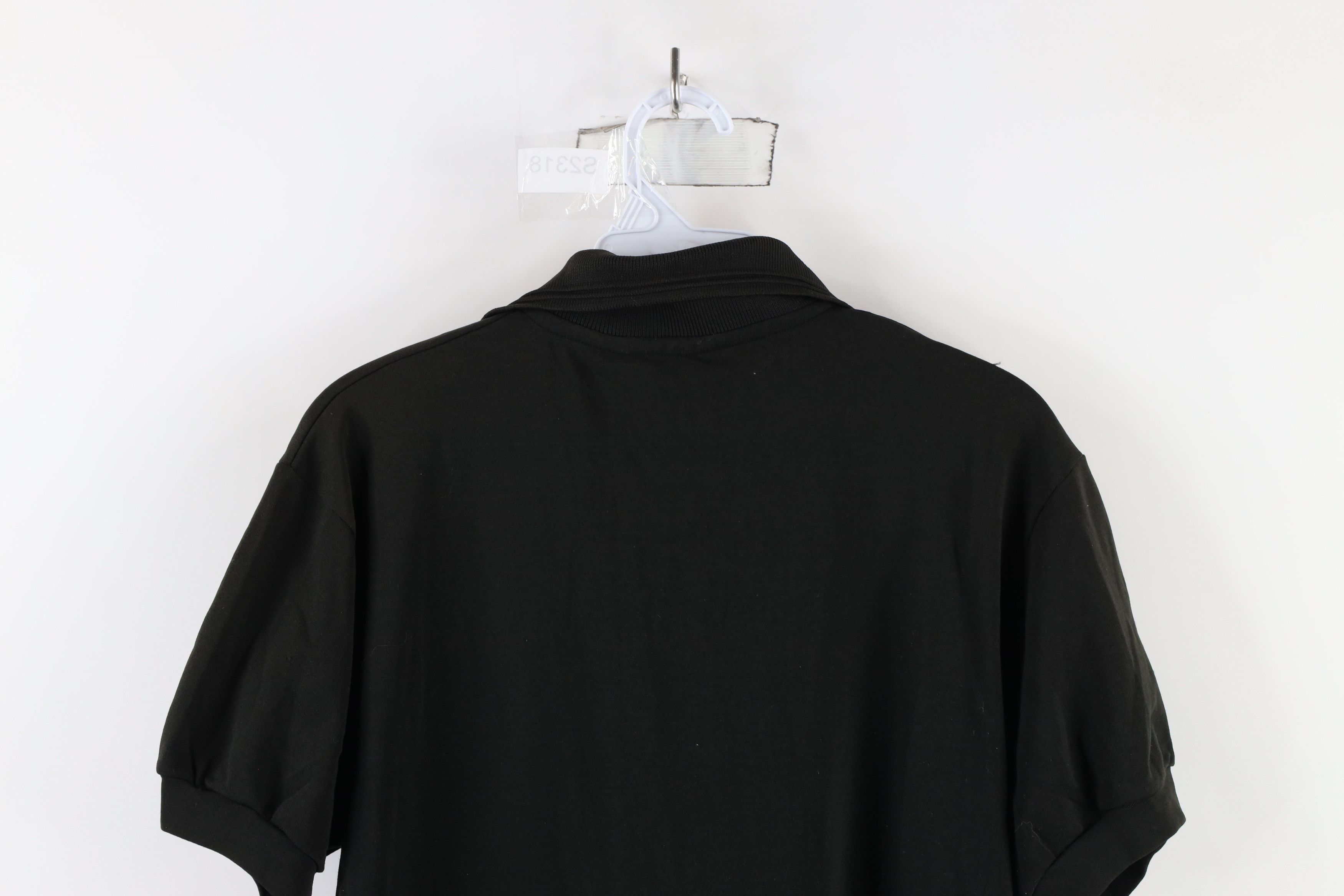 Vintage Vintage 60s 70s Streetwear Distressed Polo Shirt Black USA Size L / US 10 / IT 46 - 11 Thumbnail