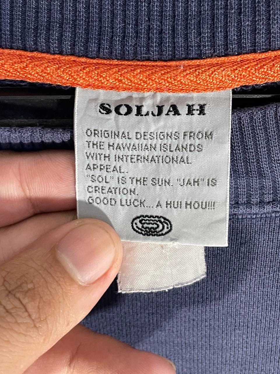Other Vintage soljah skateboard skate brand sweatshirt size L Size US L / EU 52-54 / 3 - 9 Thumbnail