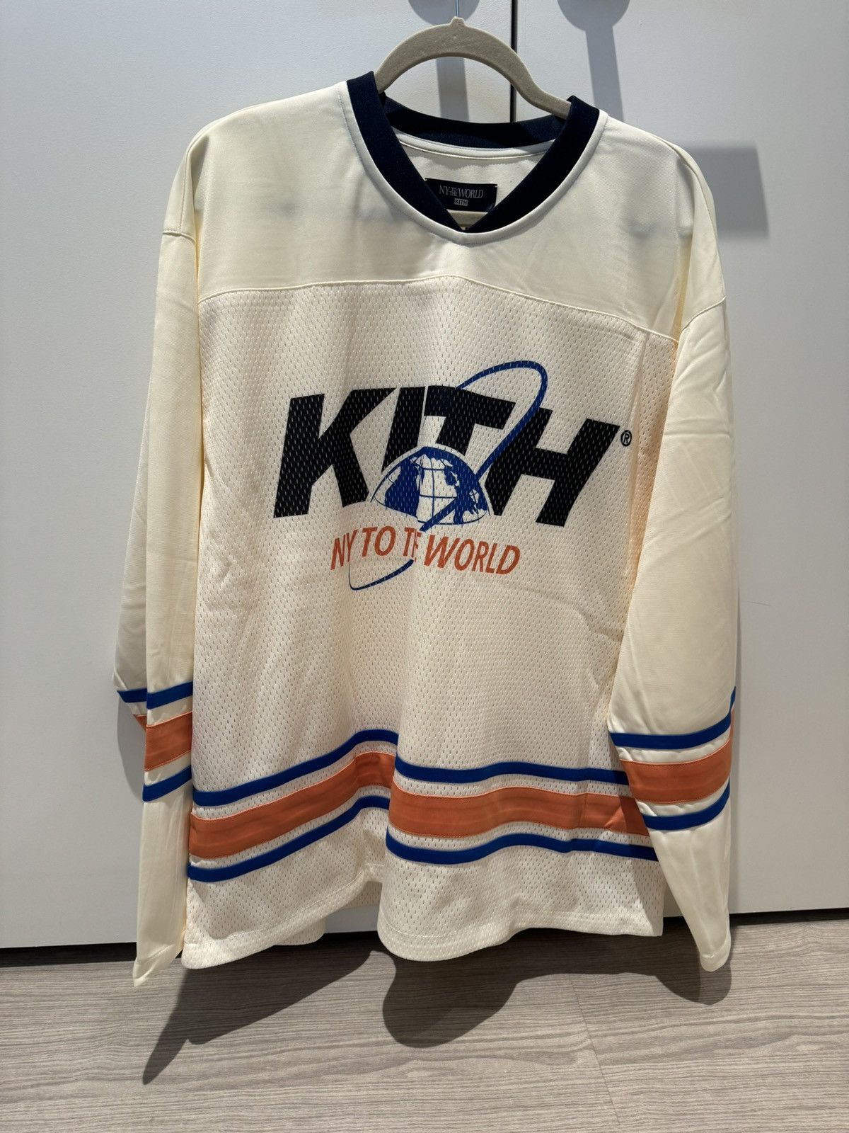 Kith Kith NY To The World Unisphere Malik L/S Jersey