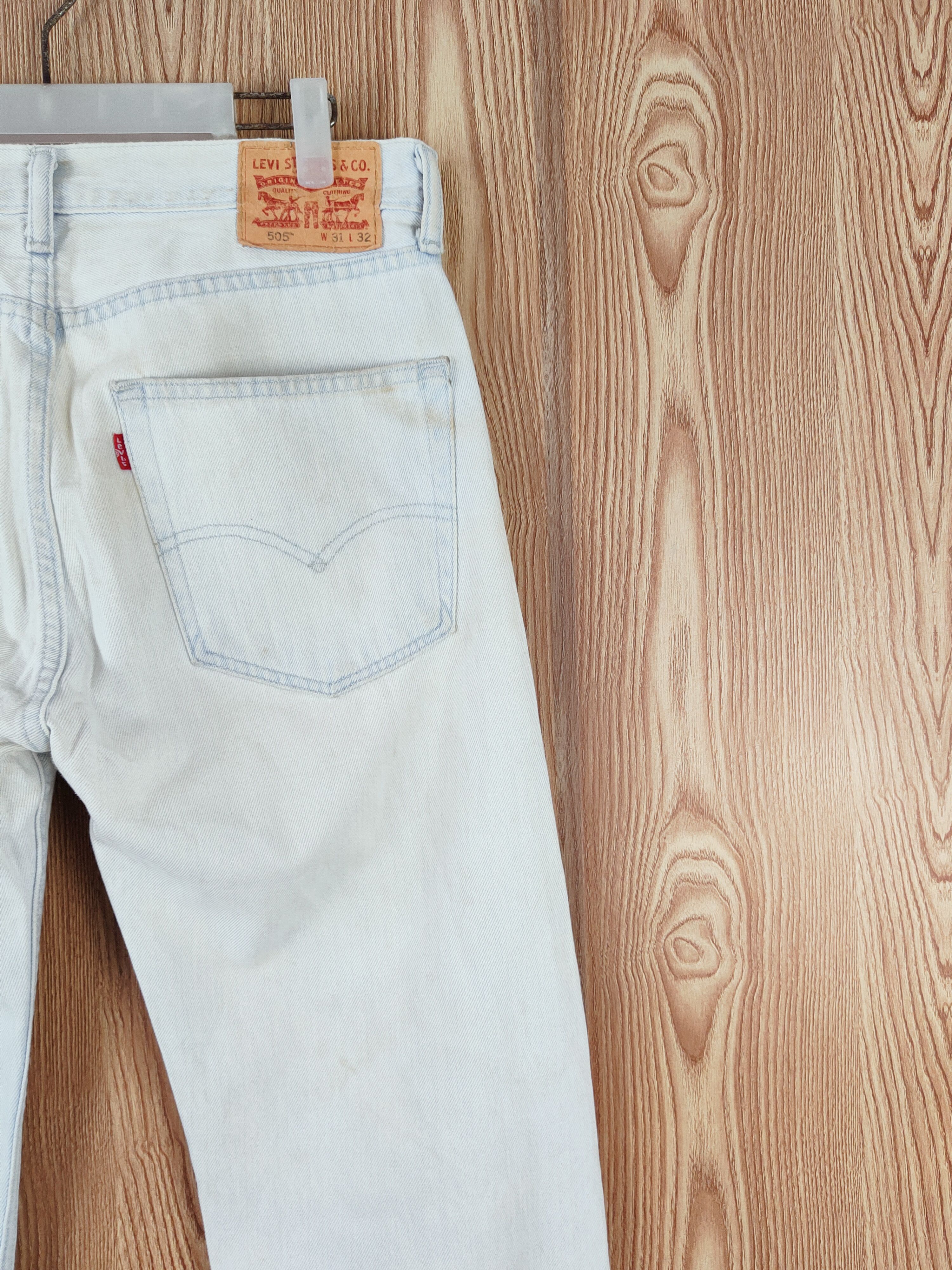 Levi's Levi's Blue Faded Distressed Ripped Jeans #W783 Size US 32 / EU 48 - 11 Thumbnail