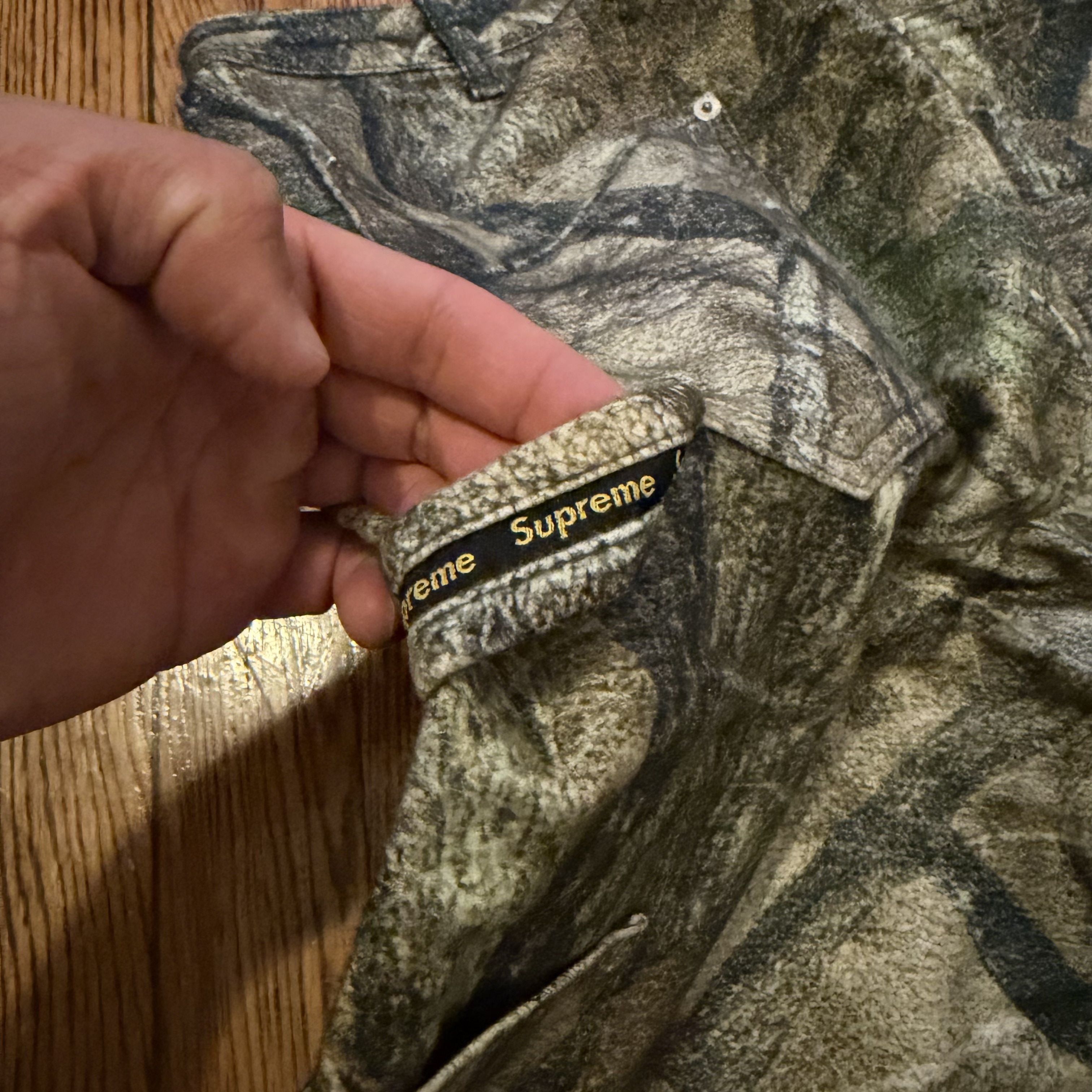 Supreme Moleskin Double Knee Painter Pant Camo Size US 30 / EU 46 - 3 Thumbnail
