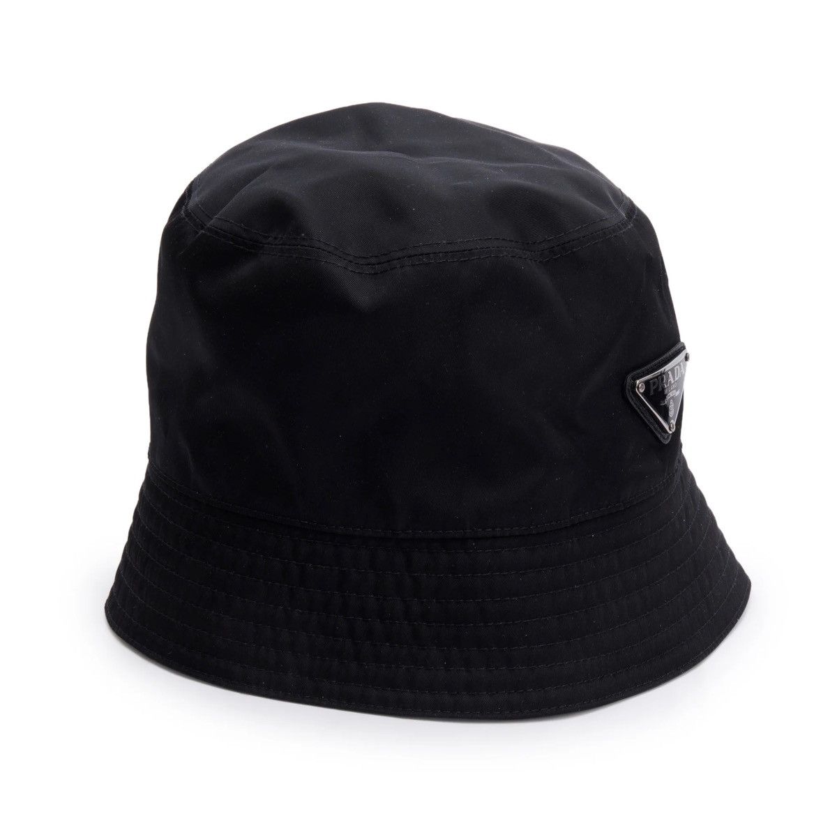 Prada Prada Black Re-Nylon Bucket Hat Size ONE SIZE - 2 Thumbnail