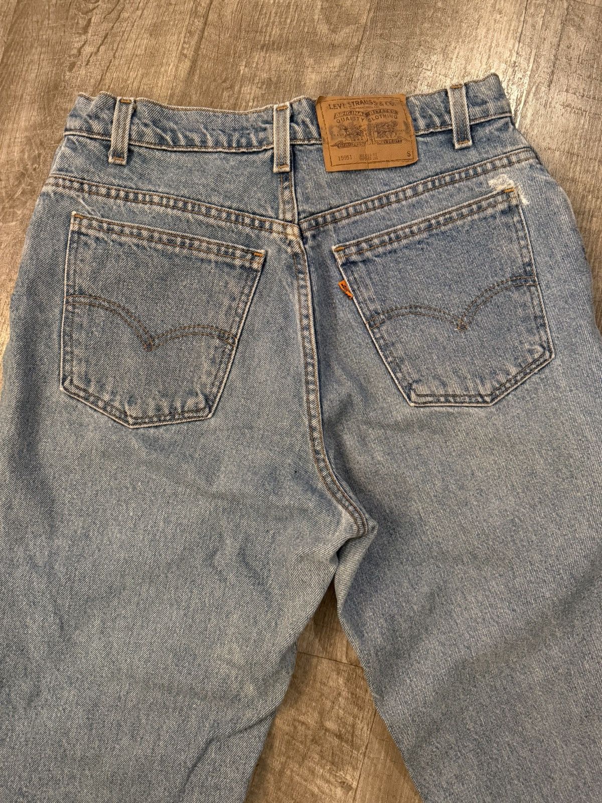 Levi's Vintage Clothing Levi’s Orange Tab Relaxed Fit Tapered Leg 15951 Size US 30 / EU 46 - 2 Thumbnail