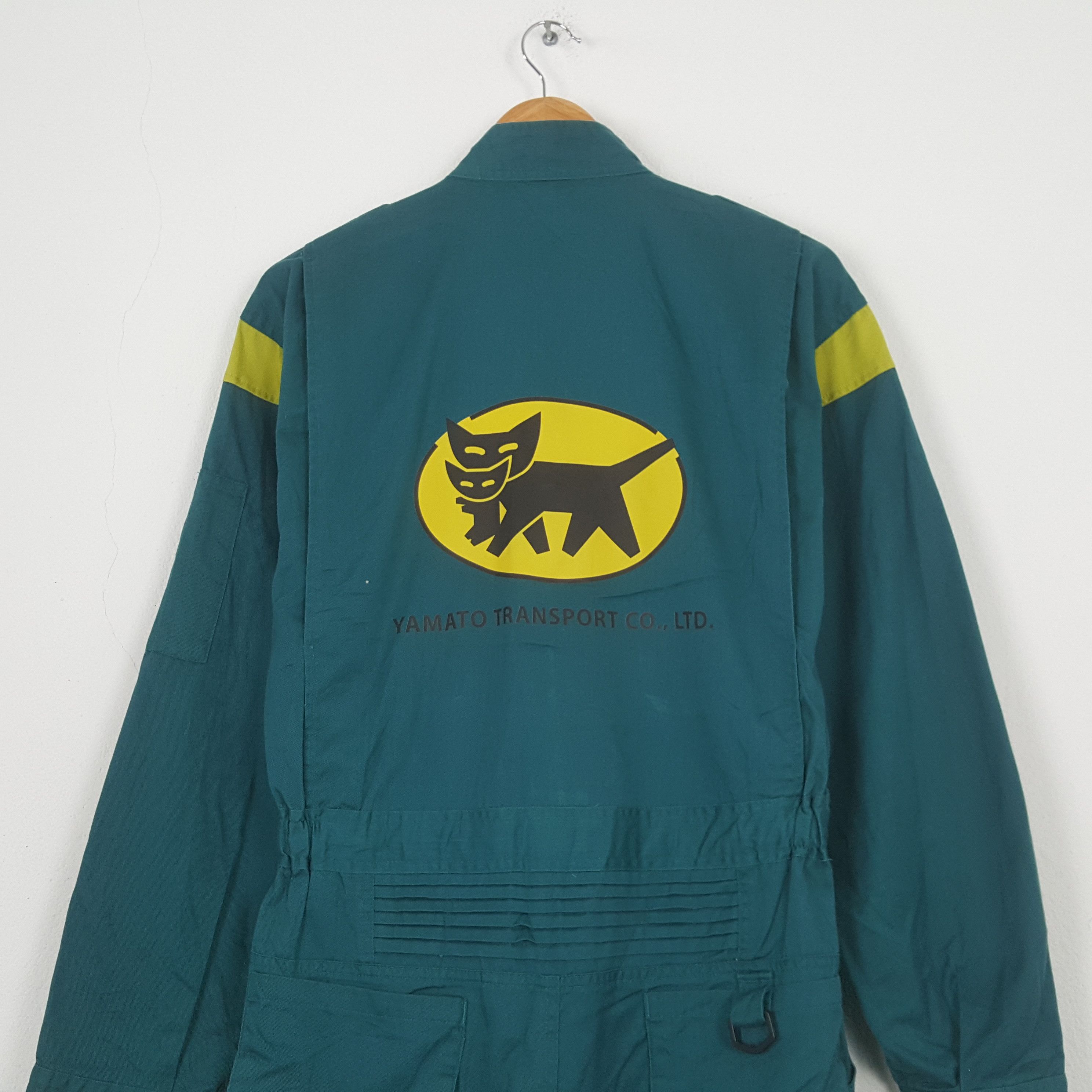 Japanese Brand Vintage Yamato Transport Co LTD Japan Custom Coverall RR27 Size US M / EU 48-50 / 2 - 2 Thumbnail