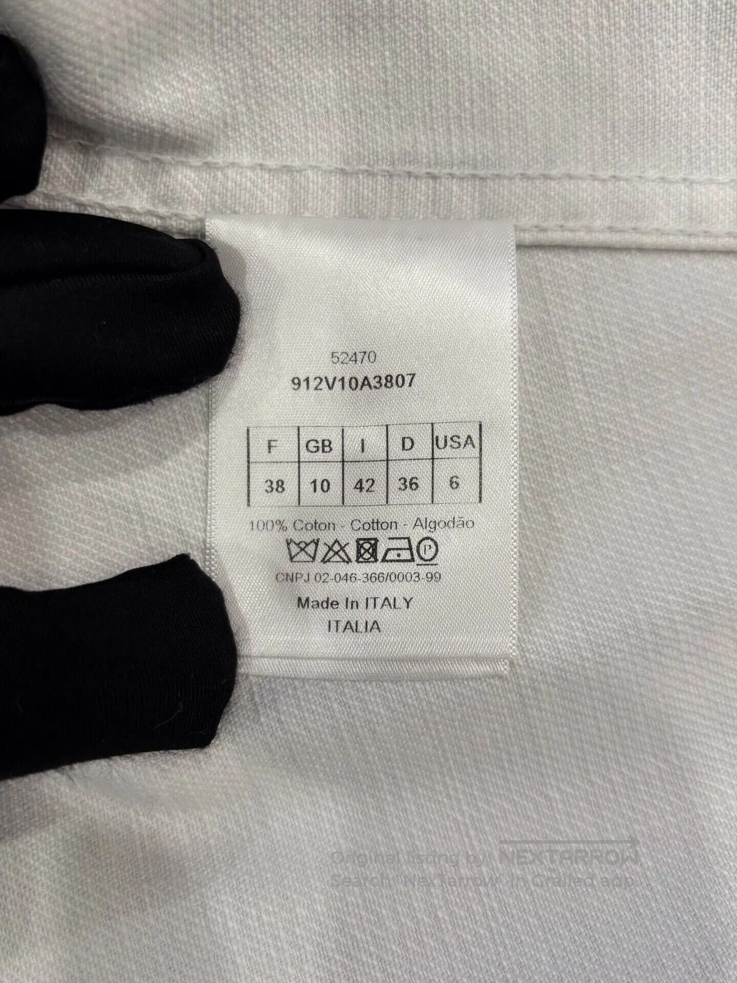 Dior Dior Zoo Collection Black White Denim Jacket. Size US M / EU 48-50 / 2 - 6 Thumbnail