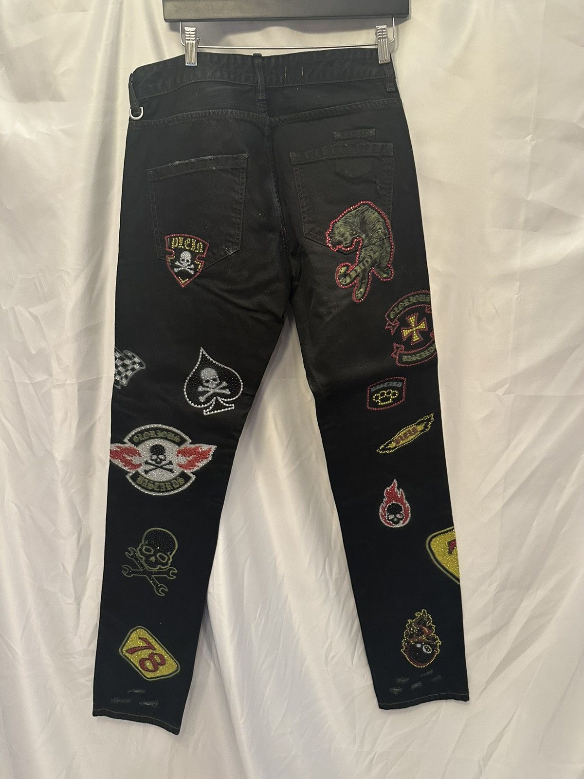 Philipp Plein Philipp Plein Patchwork Denim SICK Size US 32 / EU 48 - 15 Thumbnail