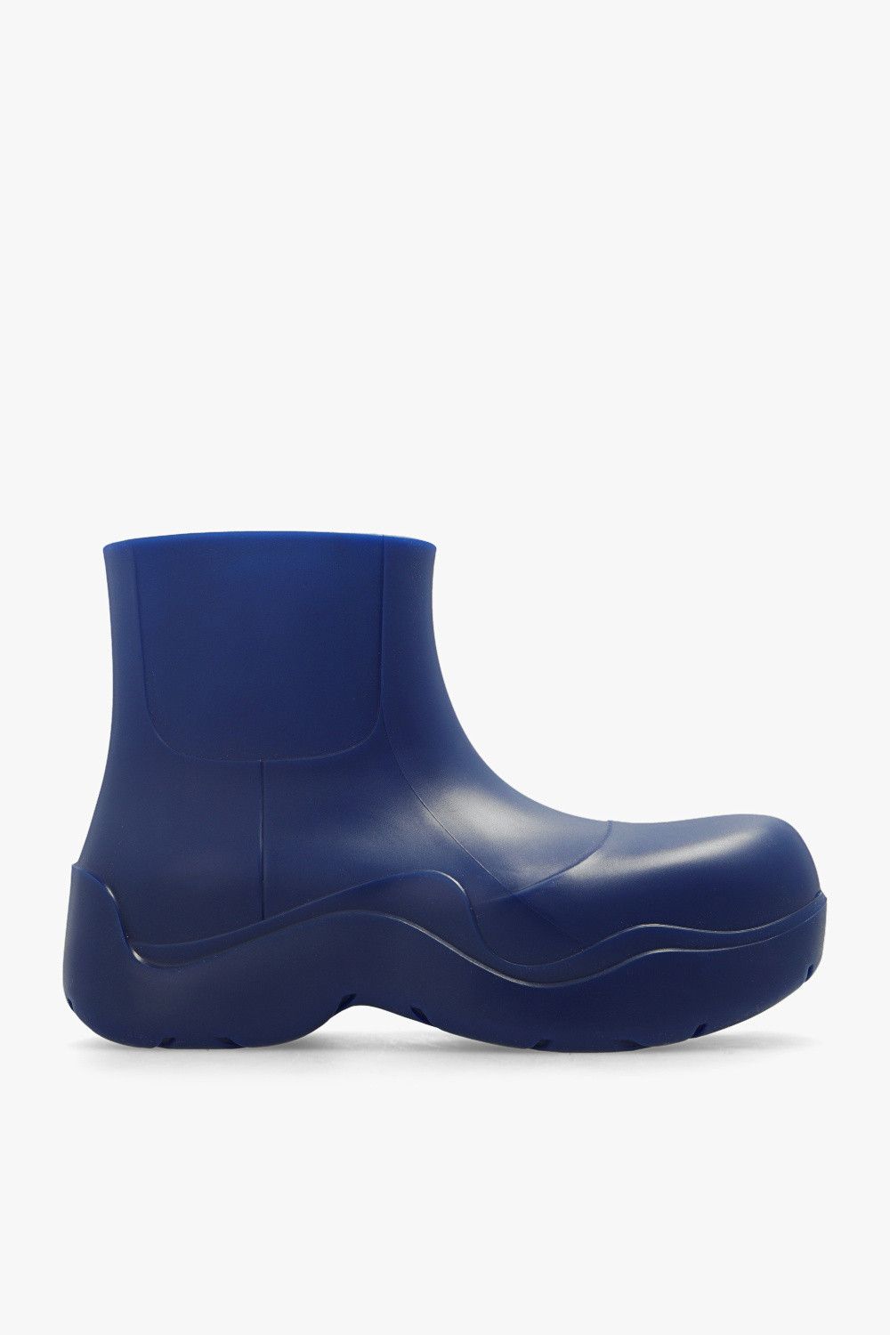 Bottega Veneta o1n1vont0824 Puddle Ankle Boot in Navy Blue Size US 7 / IT 37 - 1 Thumbnail