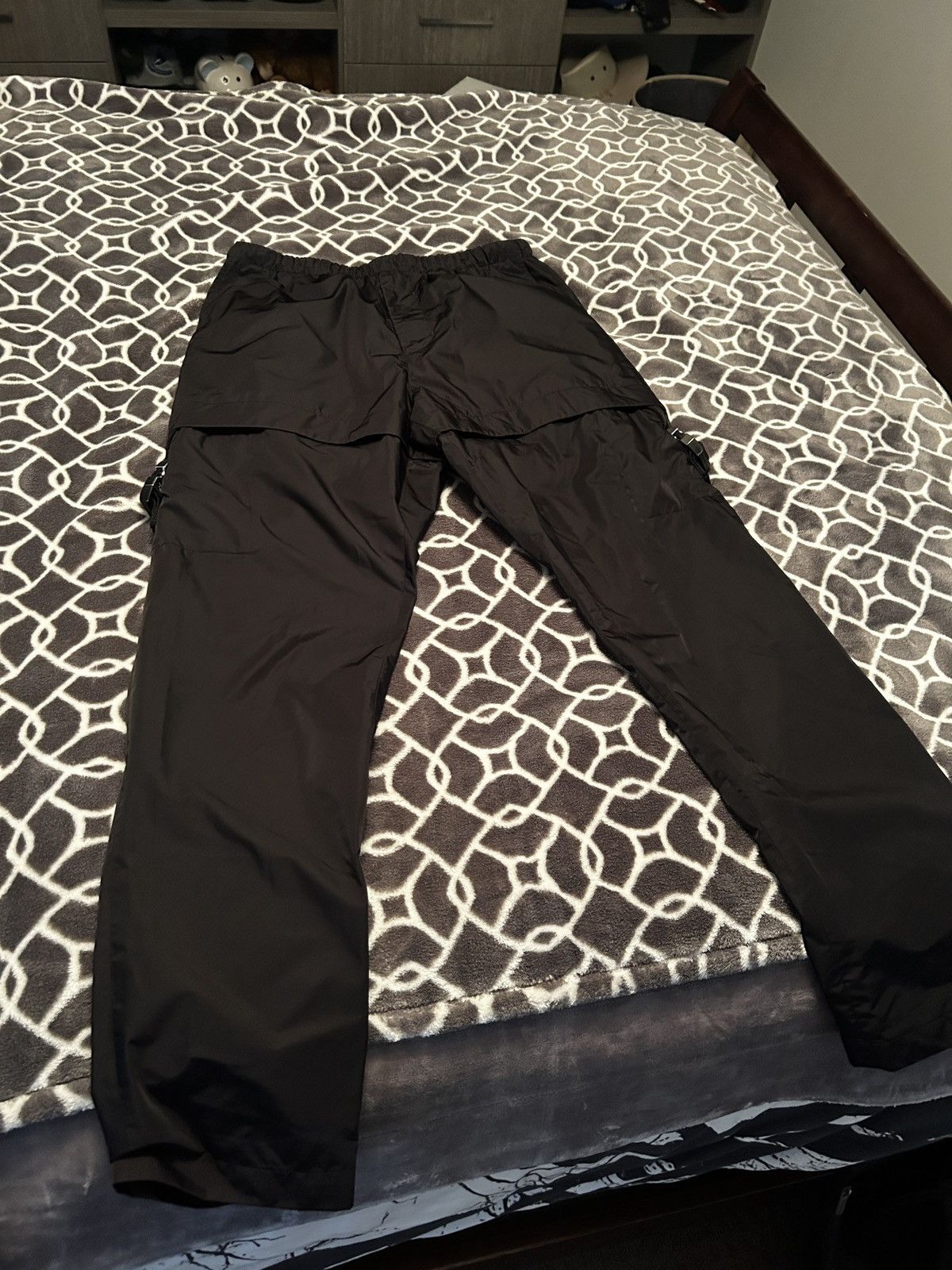 Givenchy Givenchy Black Buckle Pants Size US 33 - 3 Thumbnail