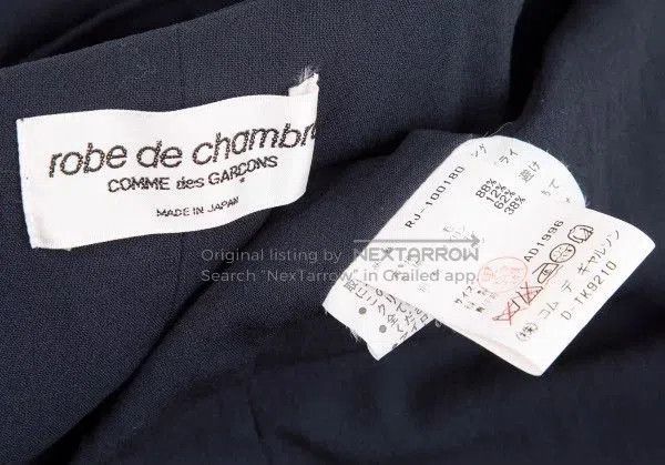COMME des GARCONS Black Oriental Top.