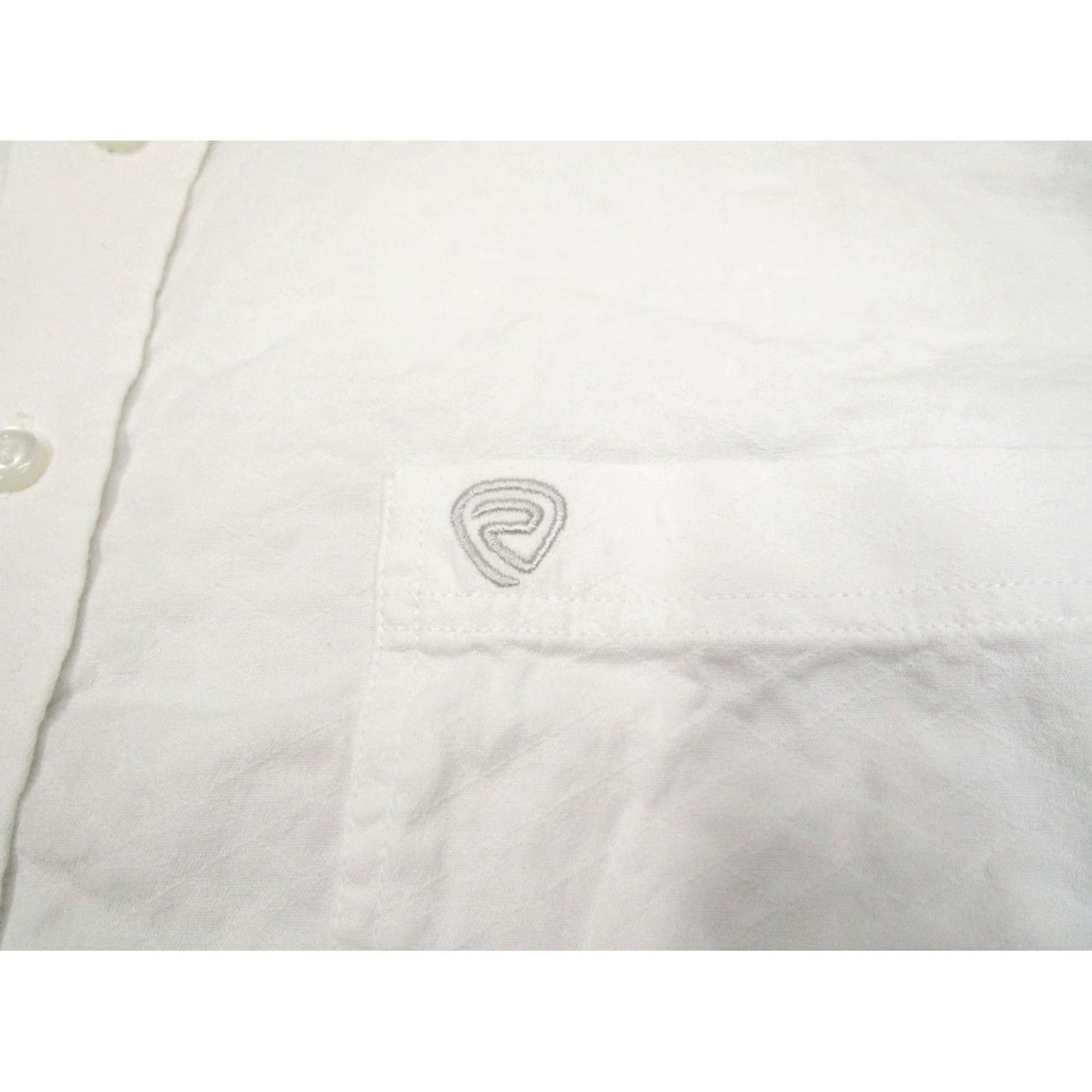 Vintage Rock & Roll Cowboy Shirt Men Medium White Western Long Sleeve Button Up Texture Size US M / EU 48-50 / 2 - 3 Thumbnail