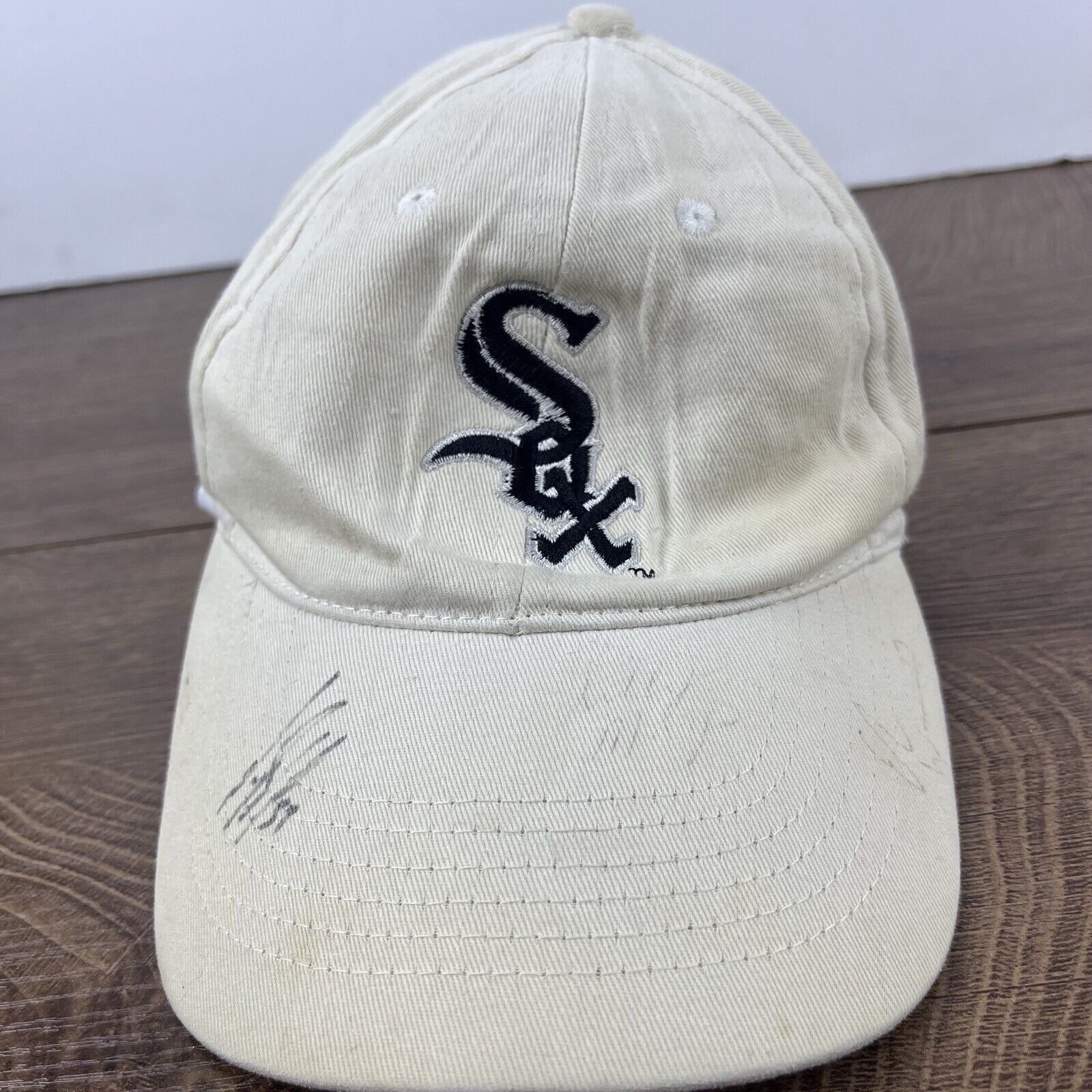 Other Chicago White Sox Hat White Chicago Adjustable Hat White Adu Size ONE SIZE - 5 Thumbnail