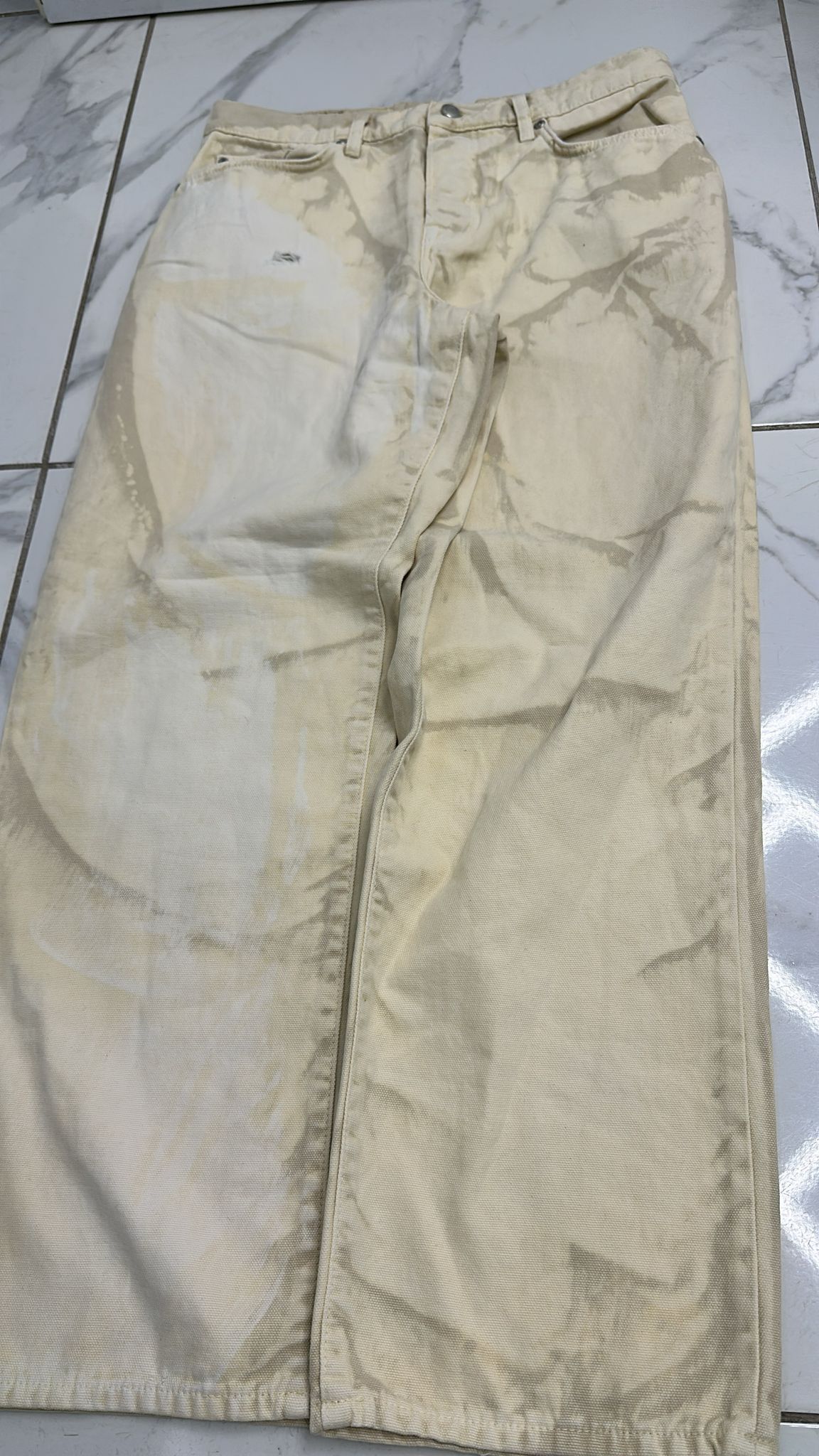 Stussy Stussy Big Ol’ Jeans Distressed Canvas Size 30 Size US 30 / EU 46 - 5 Thumbnail