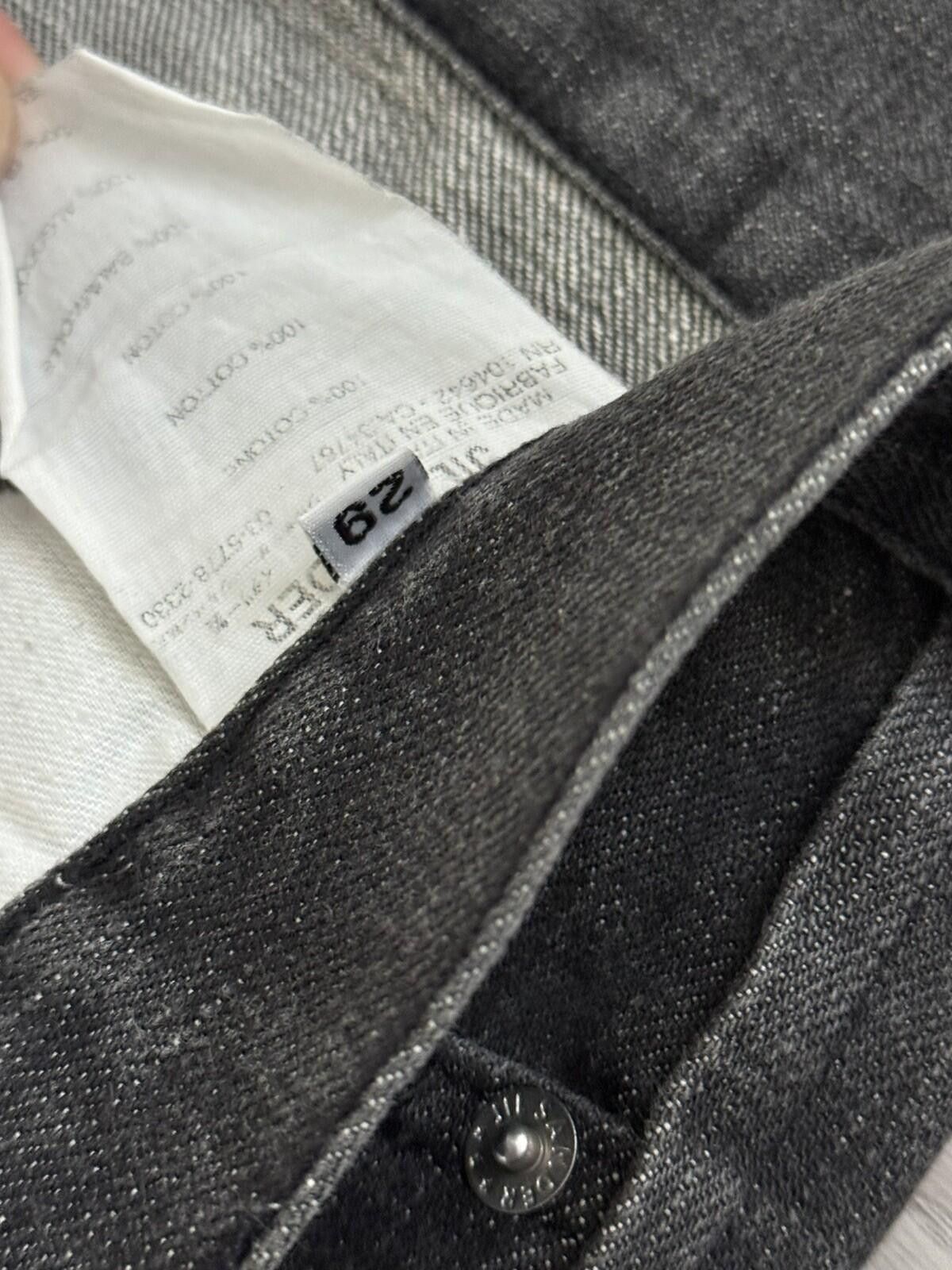 Jil Sander Jil Sander by Raf Simons Vintage Side Panelled Jeans Size US 29 - 4 Thumbnail