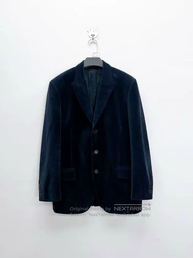 Givenchy Givenchy Navy Velvet Lining 4G Printed Logo Reversible Col Size US L / EU 52-54 / 3 - 1 Thumbnail