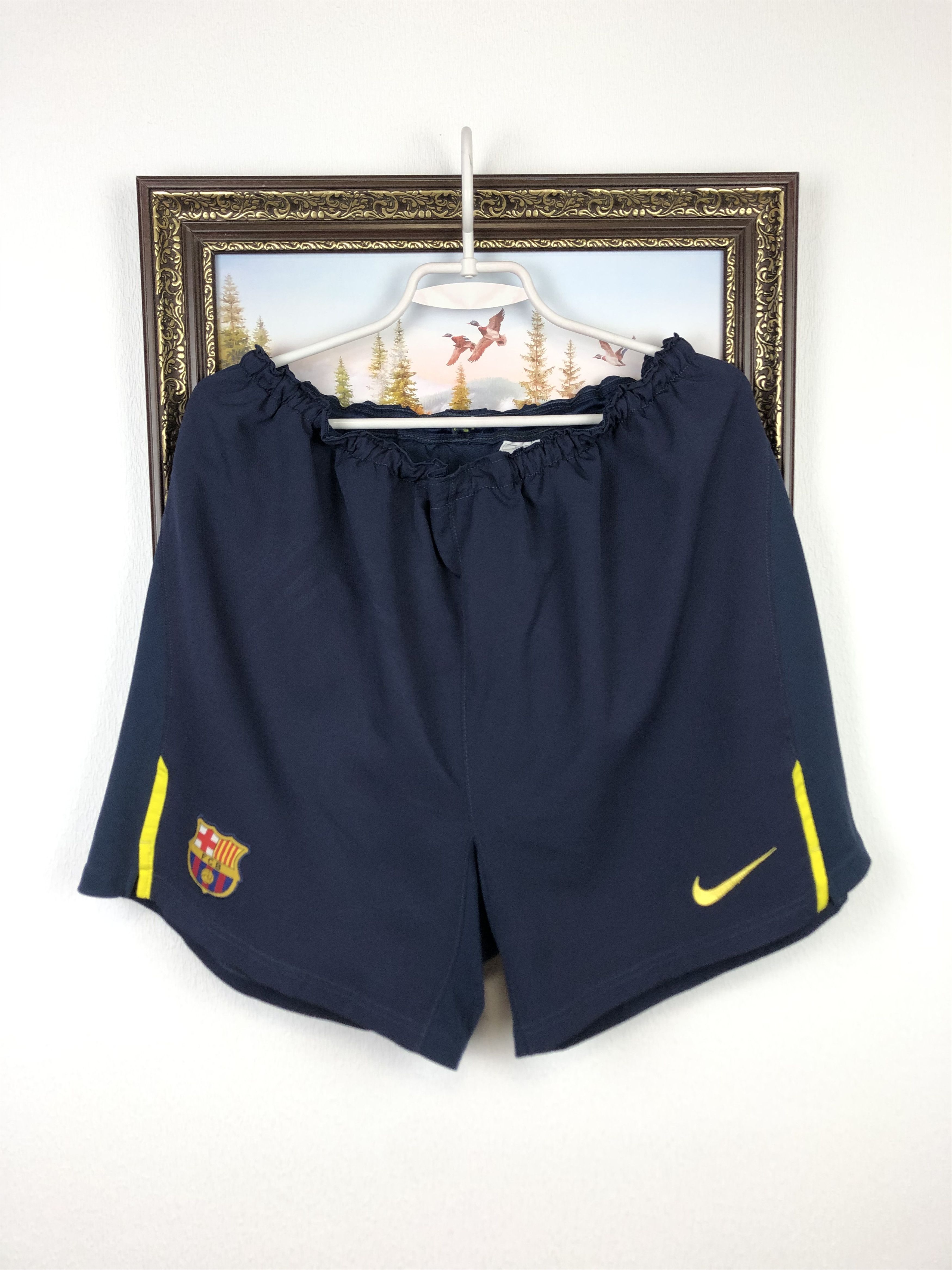 Nike Vintage Nike FC Barcelona Football Shorts Track Mens XL Size US 36 / EU 52 - 1 Thumbnail