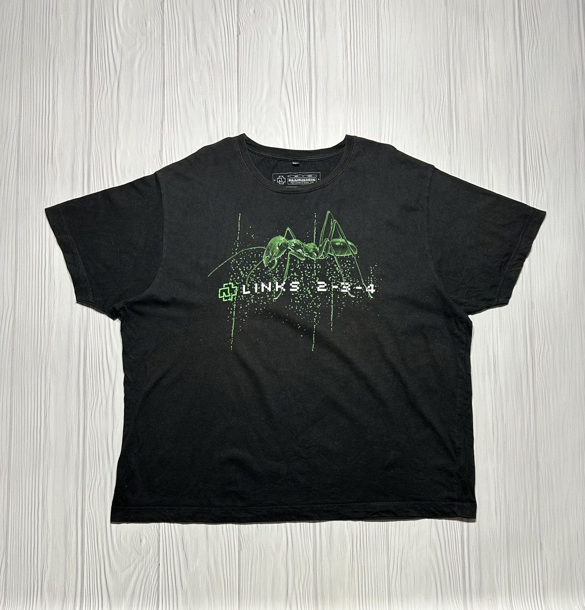 Band Tees Vintage Rammstein Links 2-3-4 T-Shirt Size 4XL Size US XXL / EU 58 / 5 - 1 Thumbnail