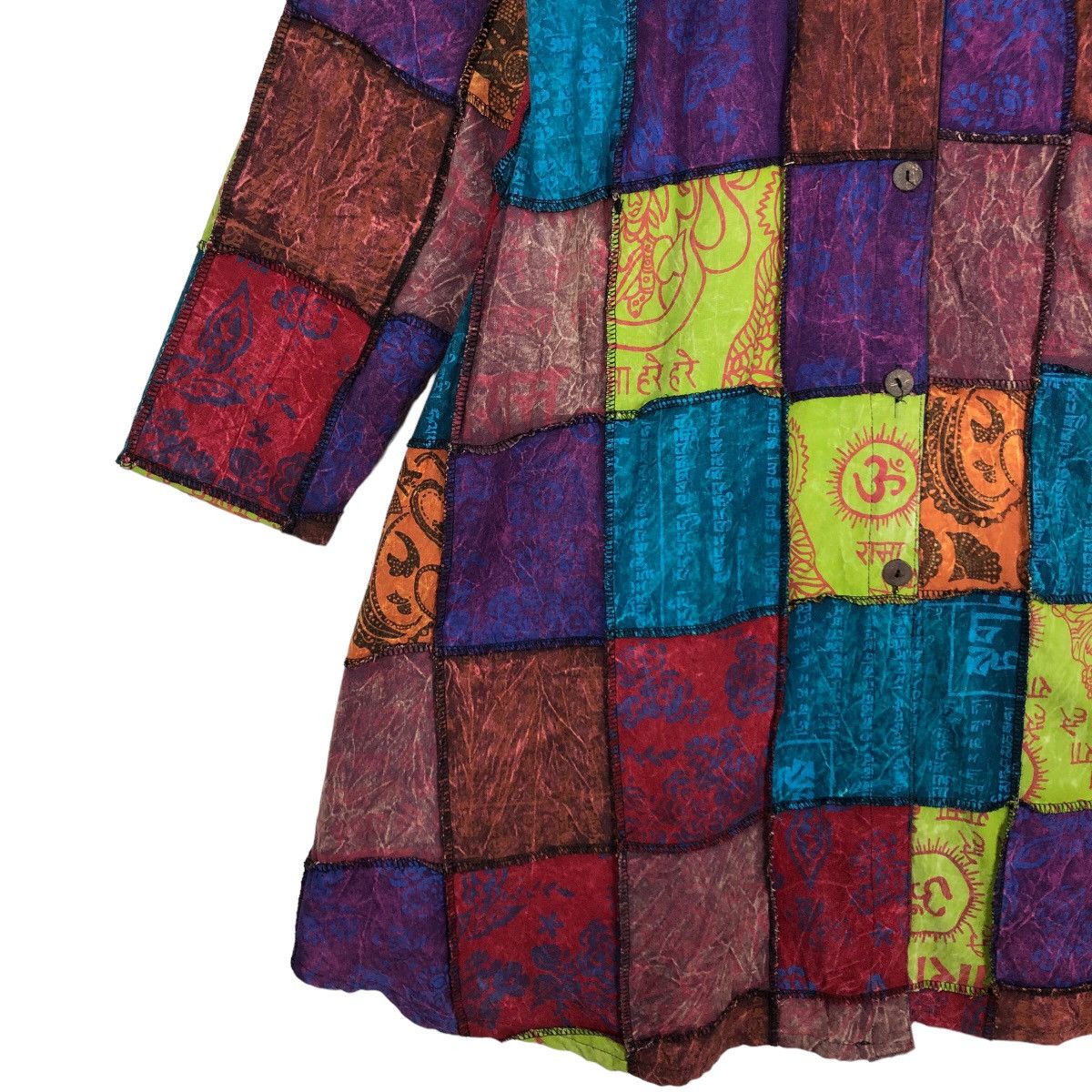 Hysteric Glamour 🔥90’s Vintage Long Jacket Navajo Aztec Design Tartan Design Size US M / EU 48-50 / 2 - 3 Thumbnail