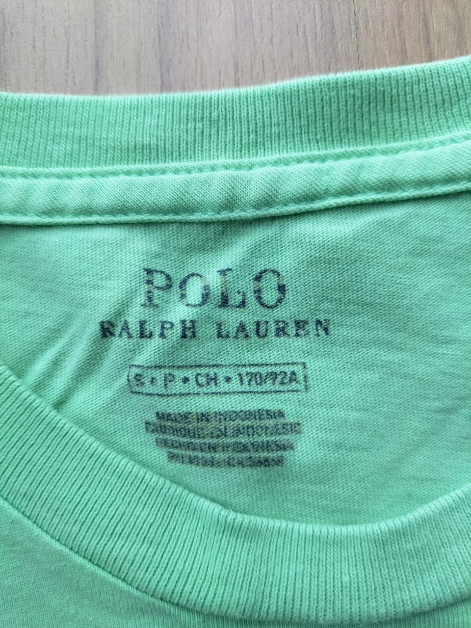 Polo Ralph Lauren Polo Ralph Lauren Turquoise t-Shirt : Size S Size US S / EU 44-46 / 1 - 3 Thumbnail