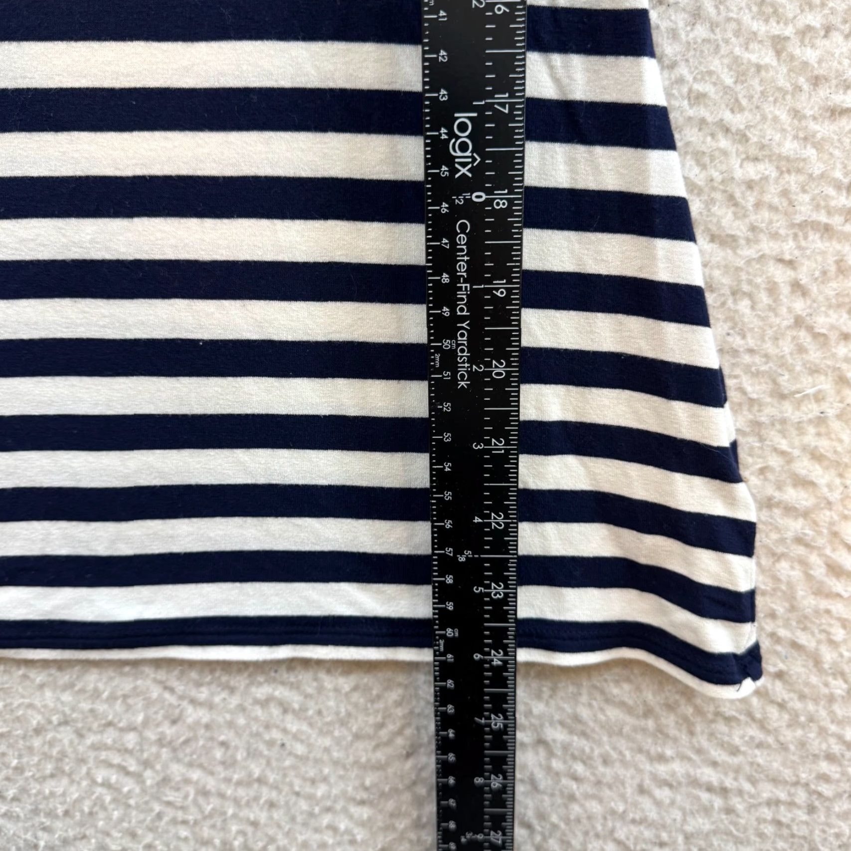 Express Y2K Vintage Camisole Tank Top XS Navy Blue White Striped Coastal Natutical Shirt XS Womens Size XS / US 0-2 / IT 36-38 - 7 Thumbnail