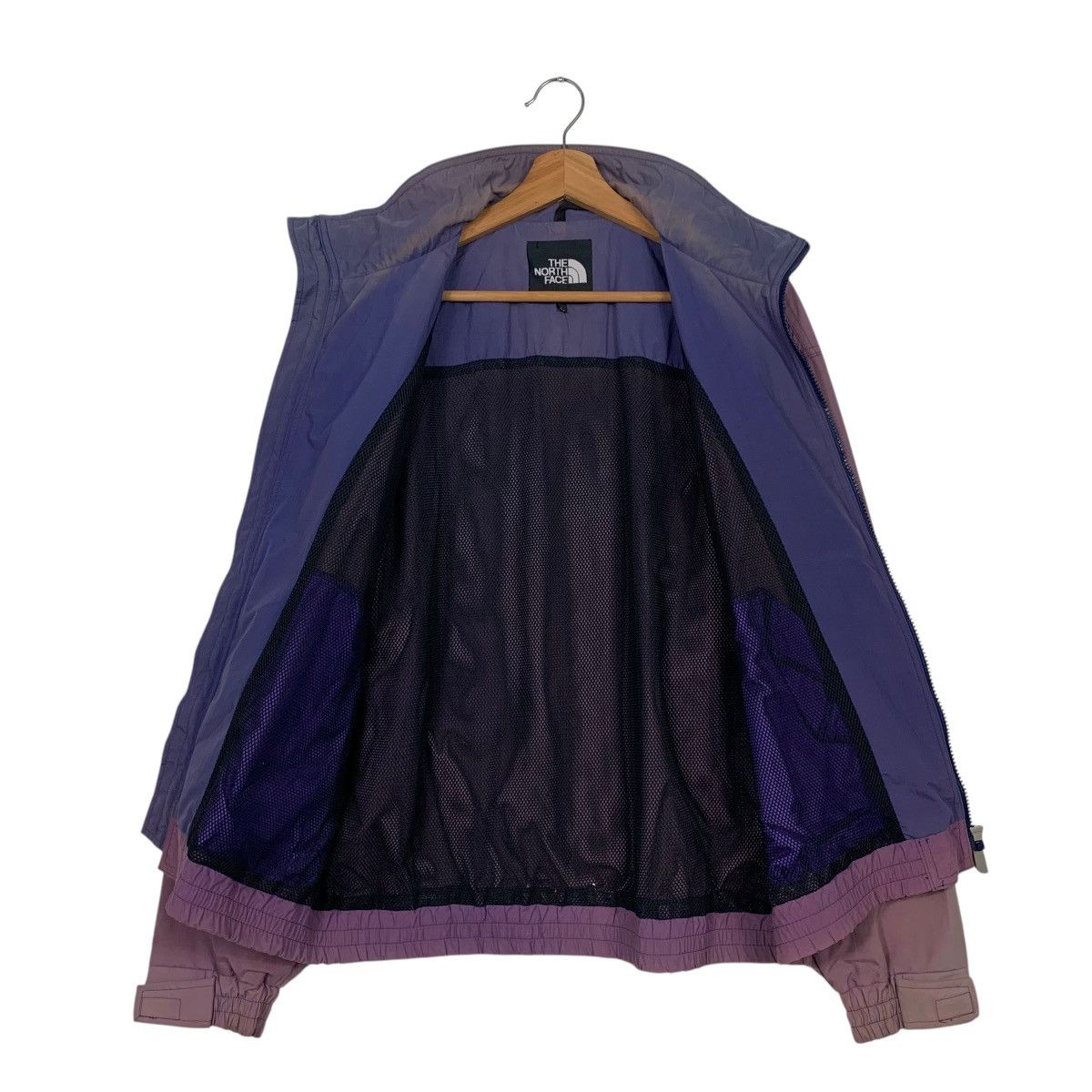The North Face THE NORTH FACE Big Logo Purple Sun Faded Jacket #1645-C73 Size US L / EU 52-54 / 3 - 11 Thumbnail