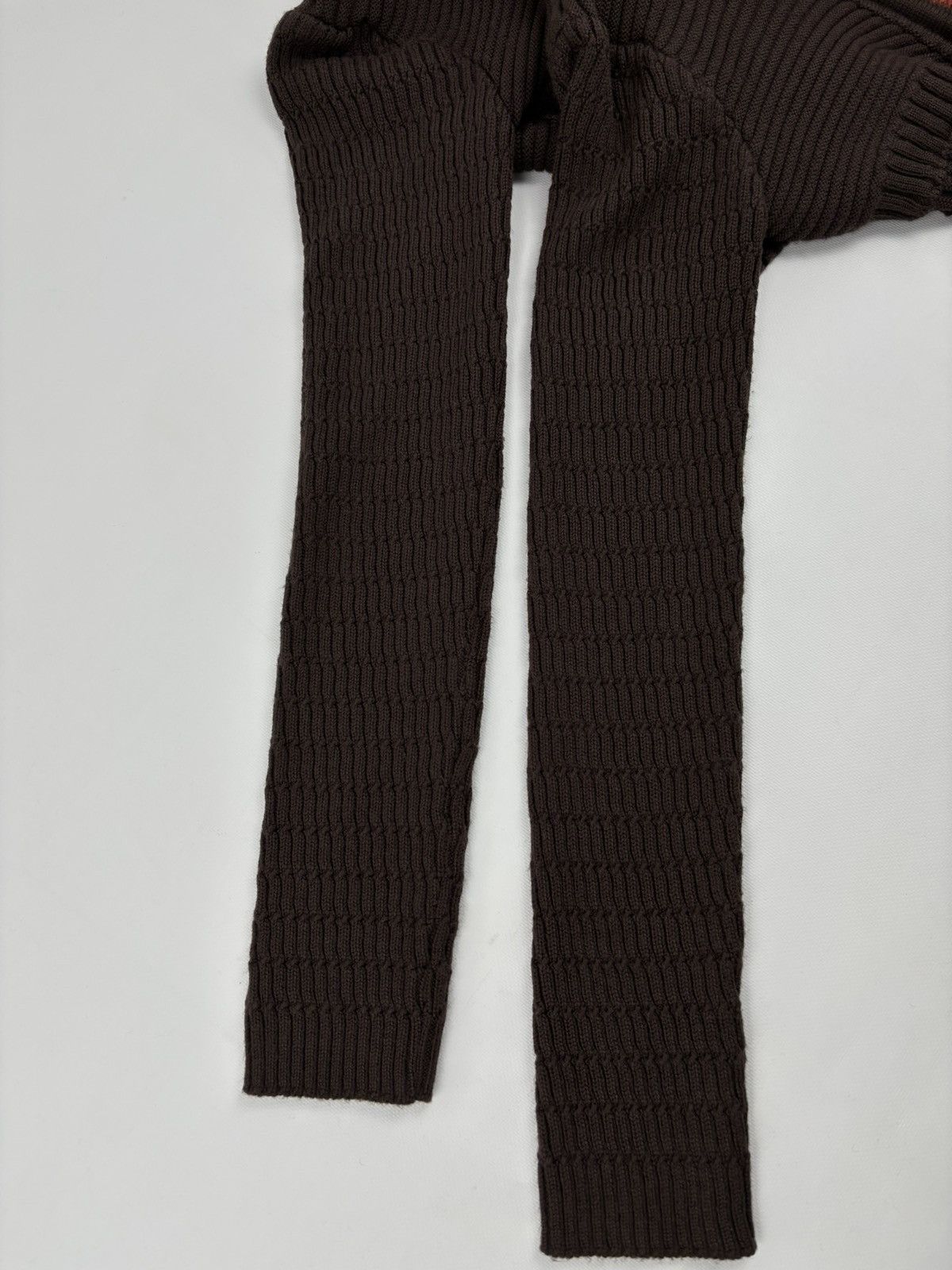 Cop Copine SAVE THE QUEEN Wool Knit Shawl Cardigan Crop Bolero Sweater Size XL / US 12-14 / IT 48-50 - 20 Thumbnail