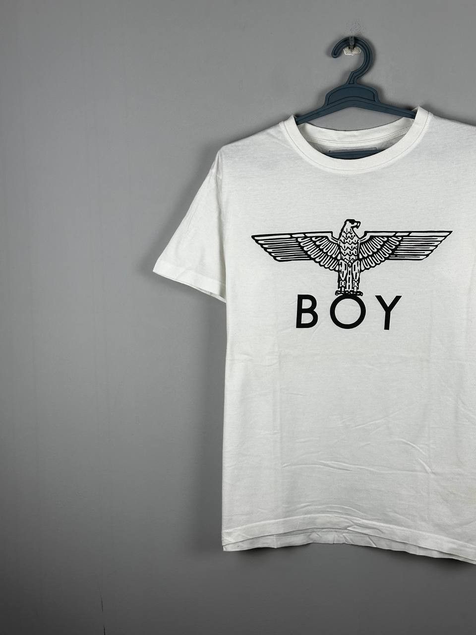 Boy London Vintage Boy London White Big Logo T Shirt Size US L / EU 52-54 / 3 - 2 Thumbnail